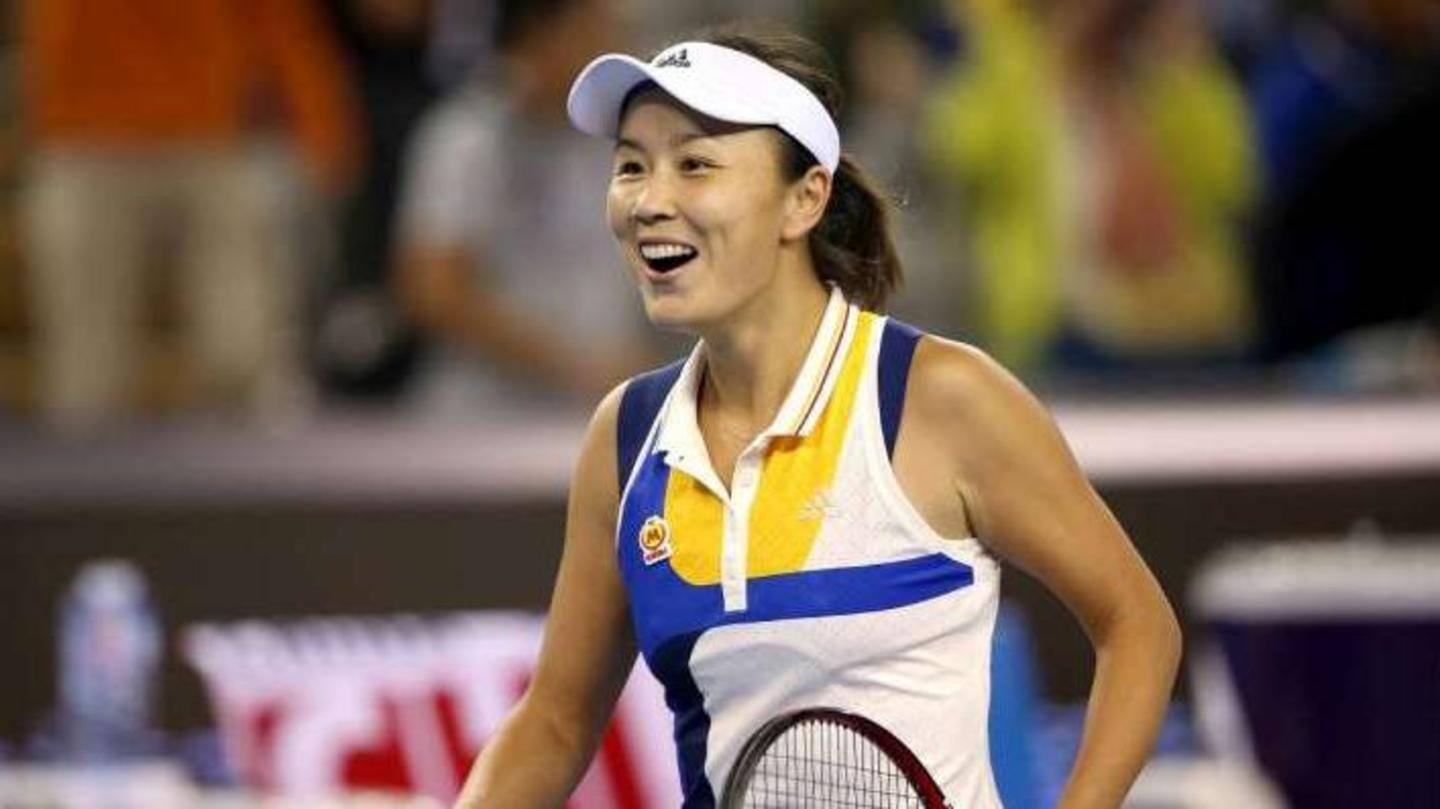 Peng Shuai is a two-time Grand Slam champion Peng Shuai is a two-time Grand Slam champion