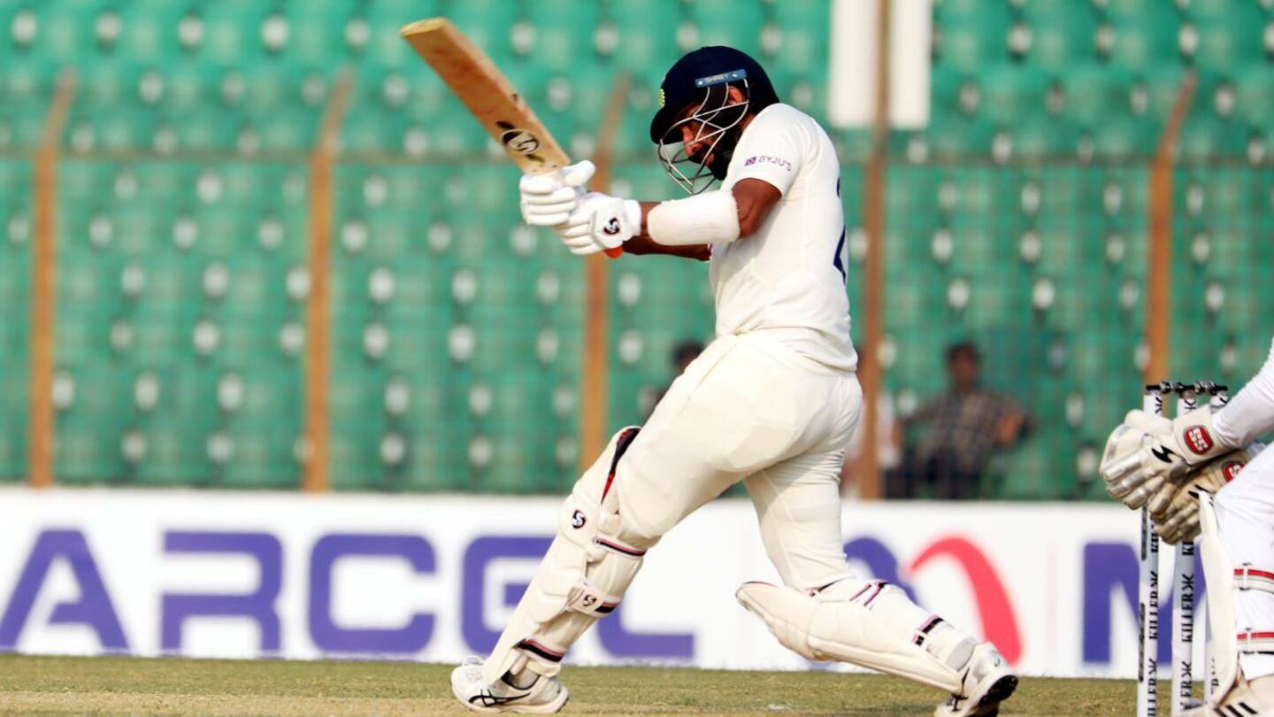 Cheteshwar Pujara completes 12,000 First-Class runs in India: Stats