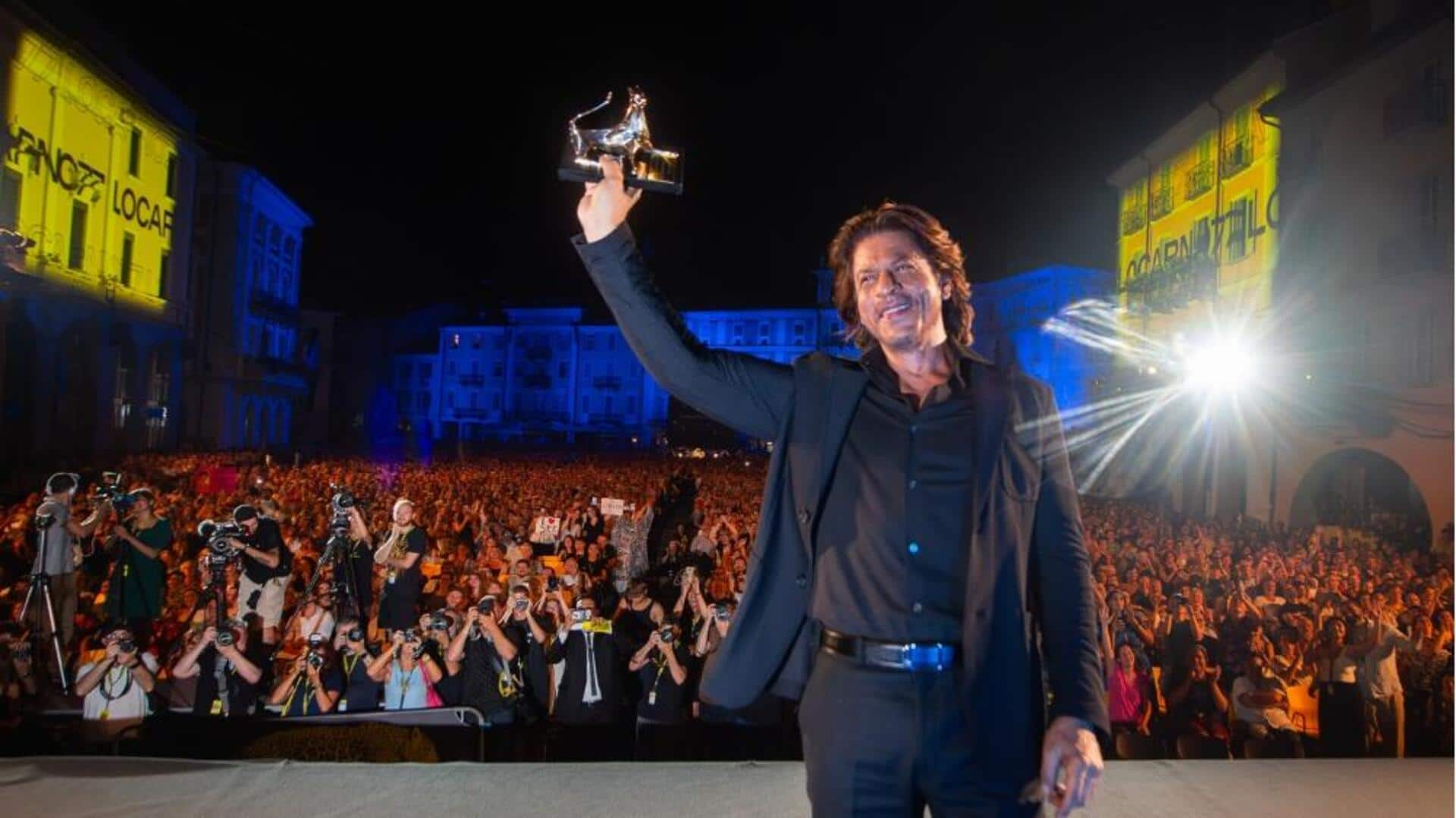 SRK honored in Locarno: His 'Namashkaar-Dhanyawaad' speech goes viral!