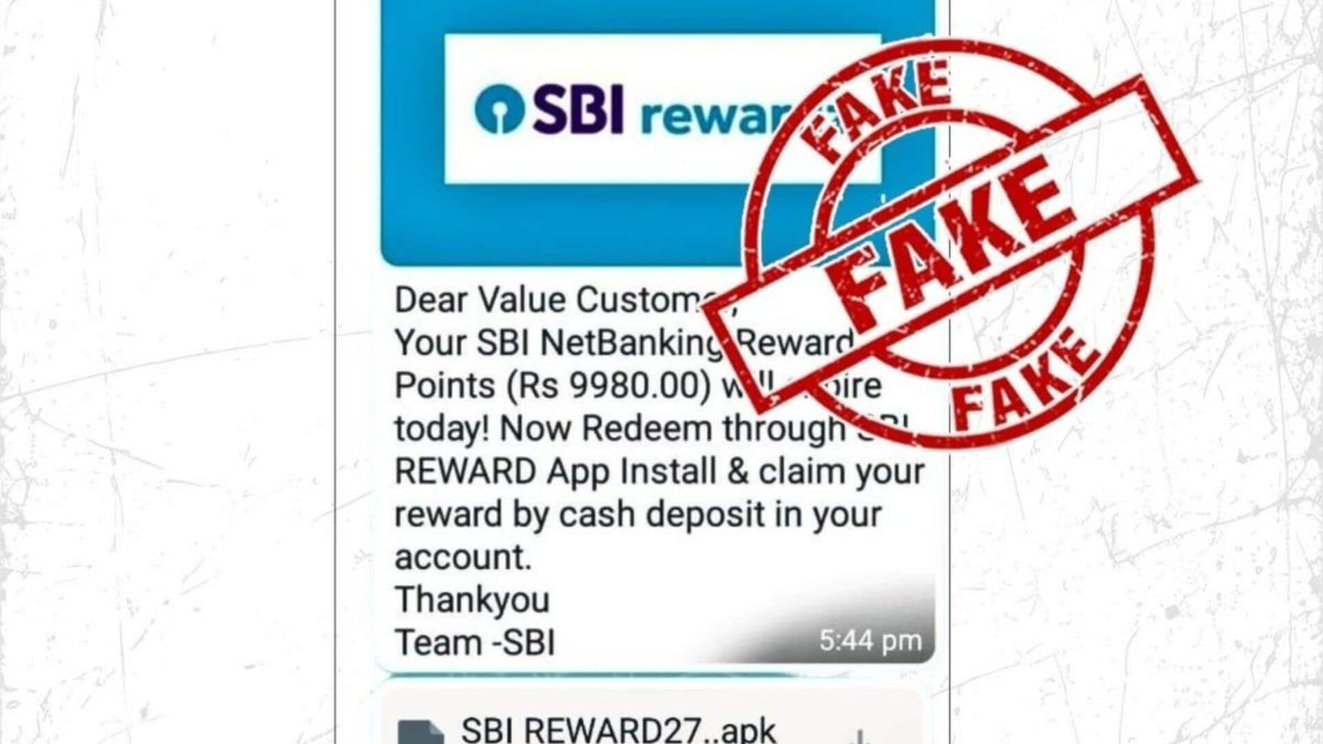 What is SBI Reward Points scam, how to protect yourself