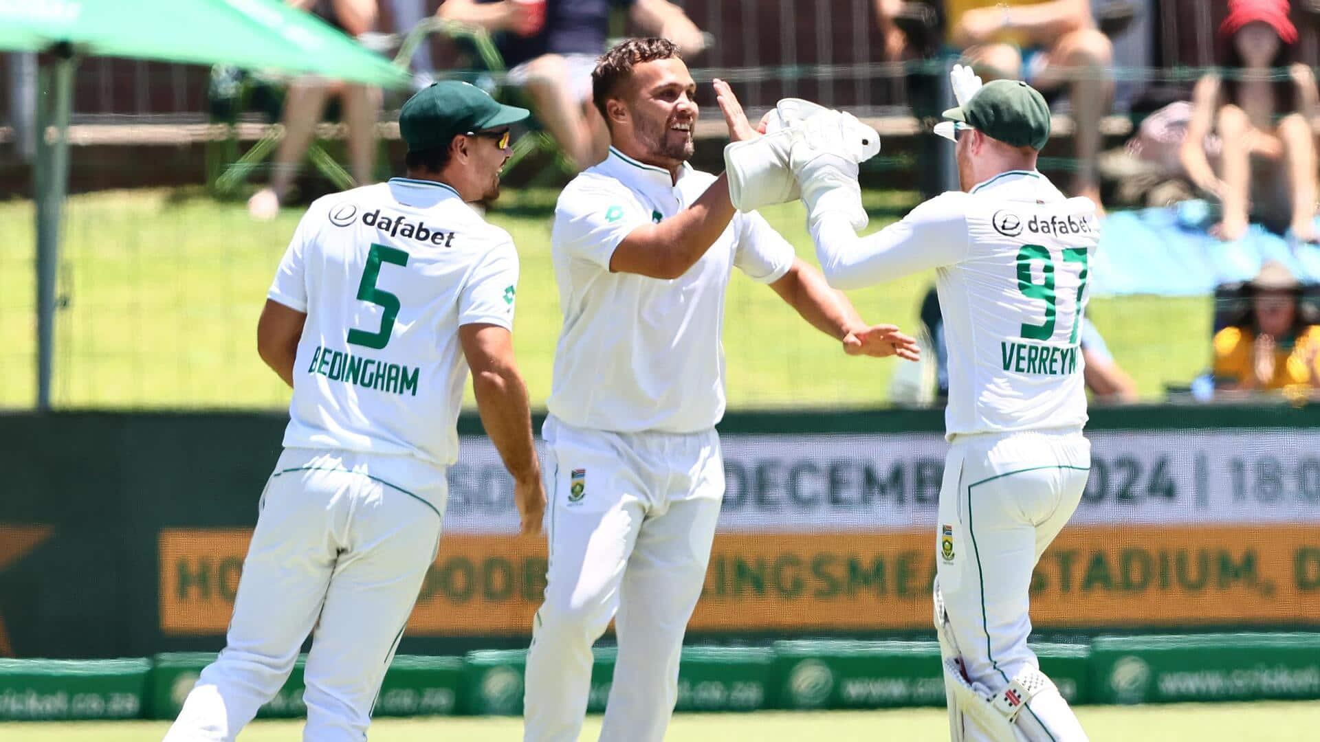 South Africa's Dane Paterson claims career-best 5/71 in Tests: Stats