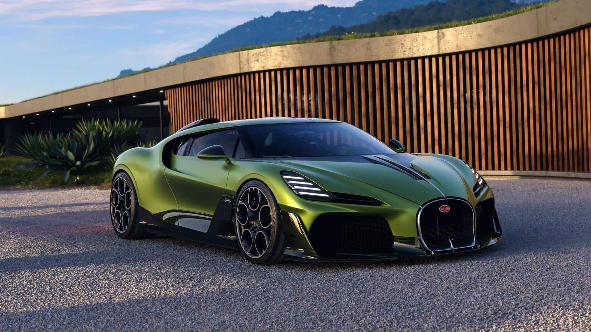 Bugatti unveils one-of-a-kind 'Brouillard' hypercar