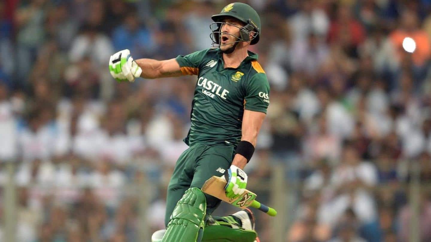 Faf du Plessis appointed RCB's captain: His captaincy stats (T20s)