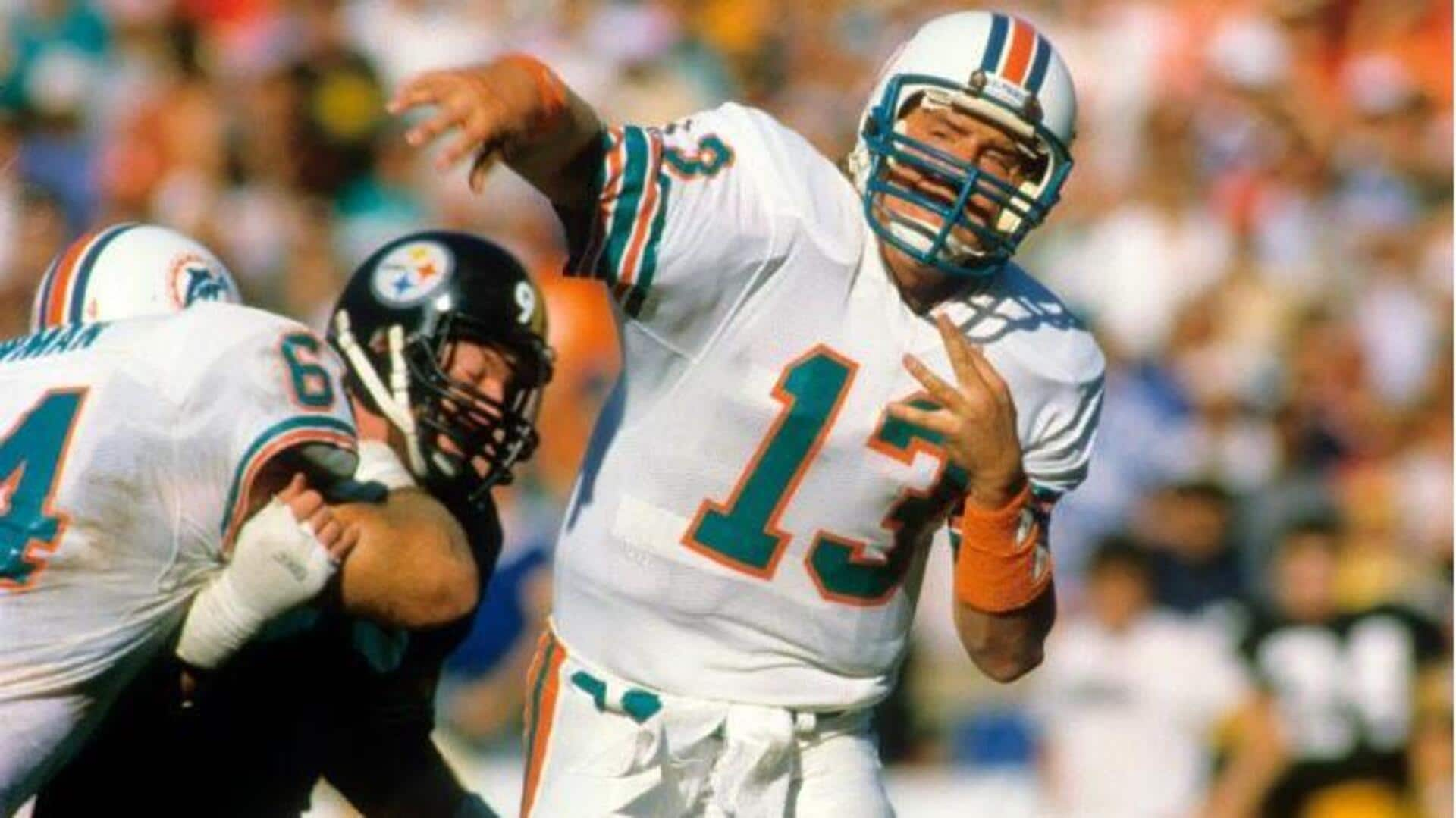 #ThisDayThatYear: Dolphins' Marino sets NFL record for most 300-yard games