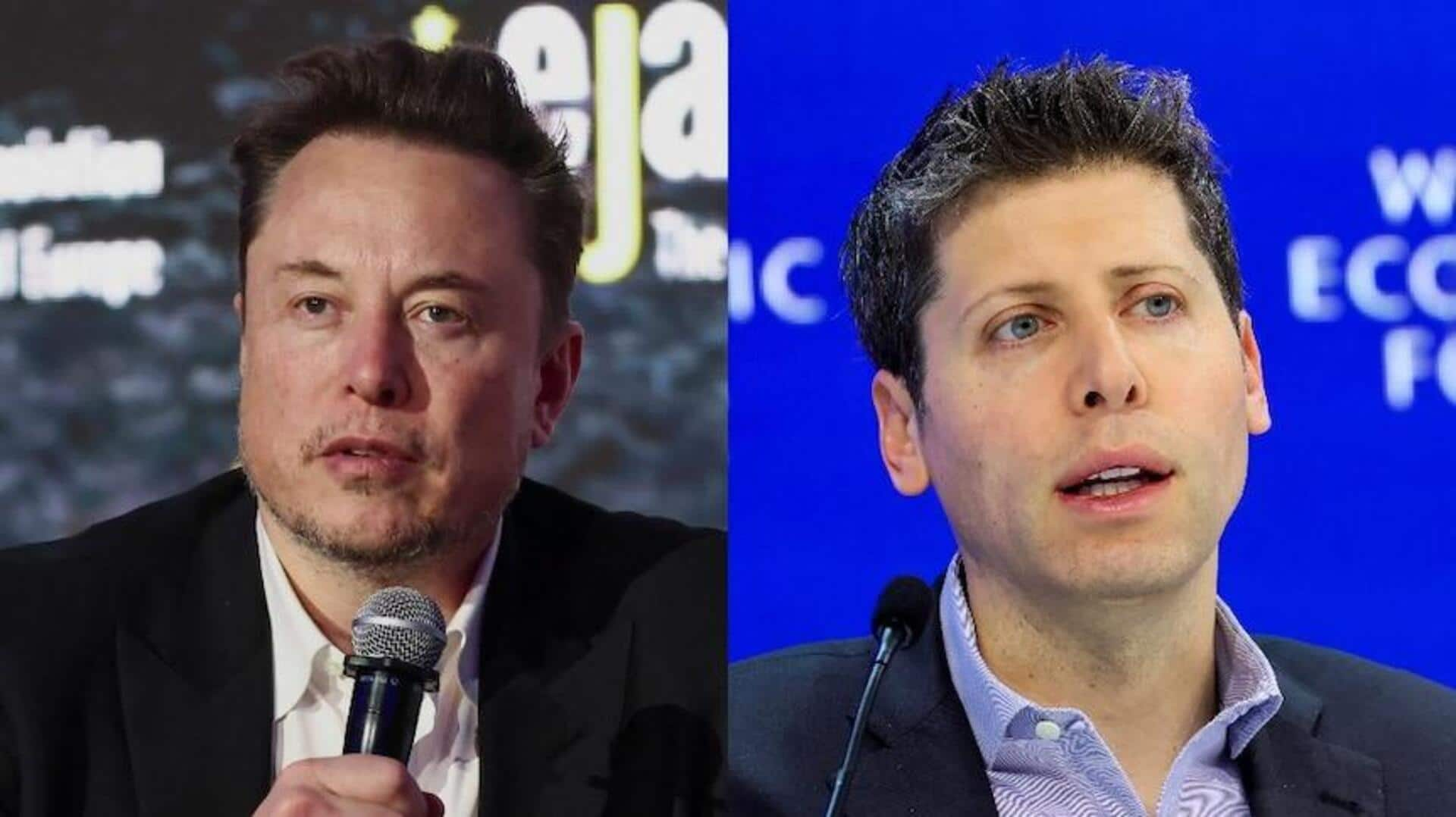 Elon Musk is a 'bully' but 'legendary entrepreneur': Sam Altman