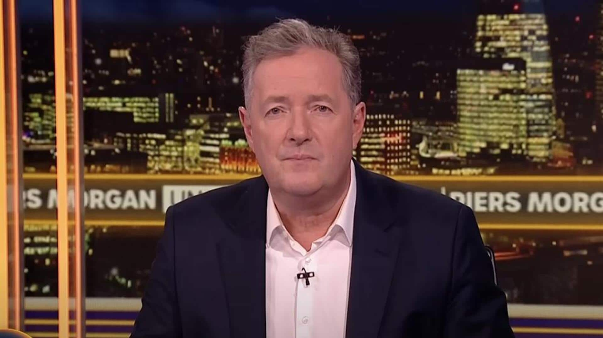 Piers Morgan leaves Murdoch's firm, takes over his 'Uncensored' show