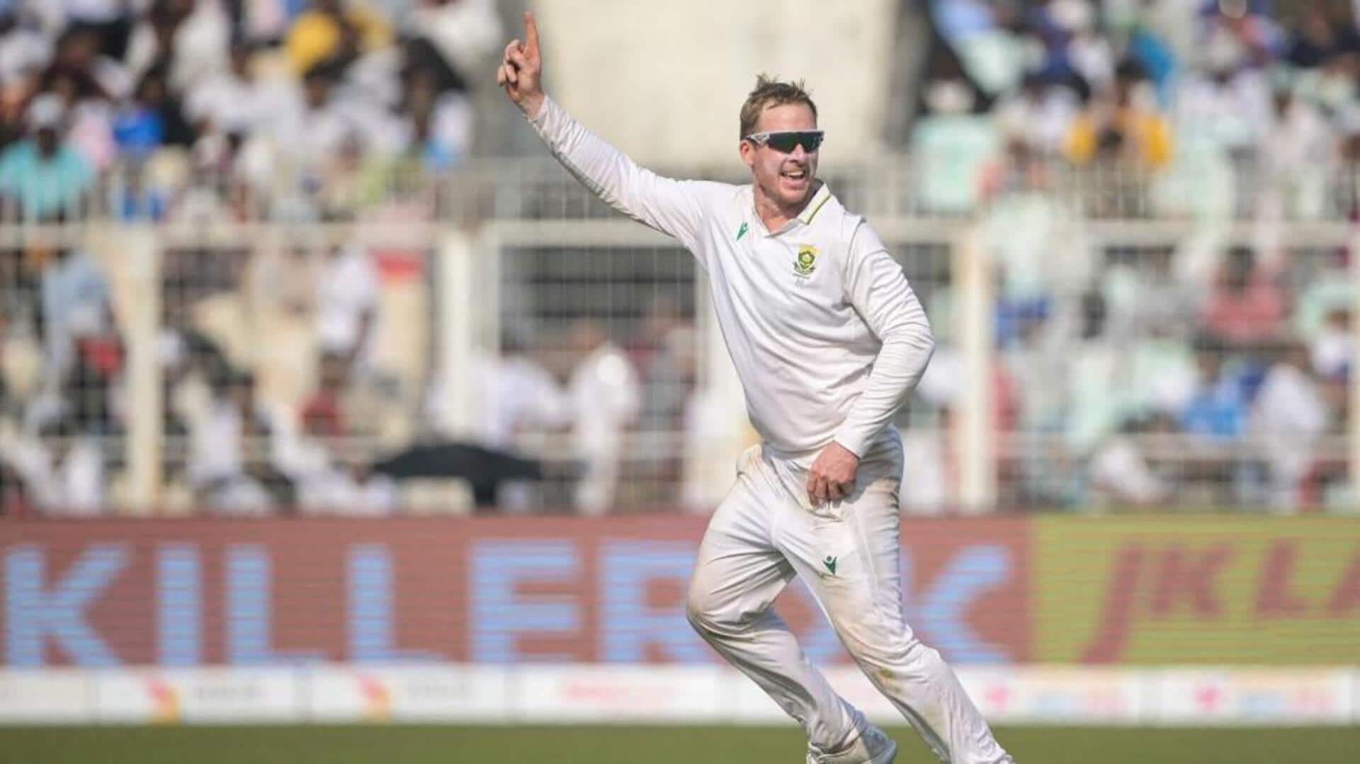 Simon Harmer: ICC Men's Player of the Month (November 2025)