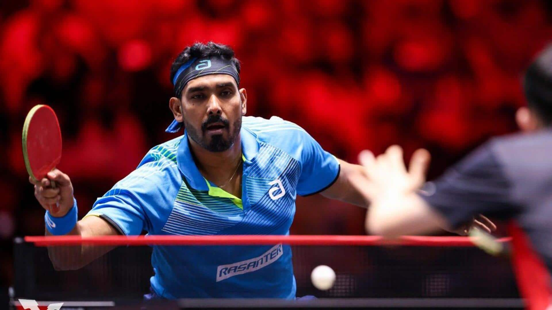 Table tennis legend Sharath Kamal announces retirement from professional sport