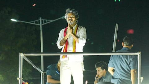 Man with gun tries to enter Vijay's rally; detained 