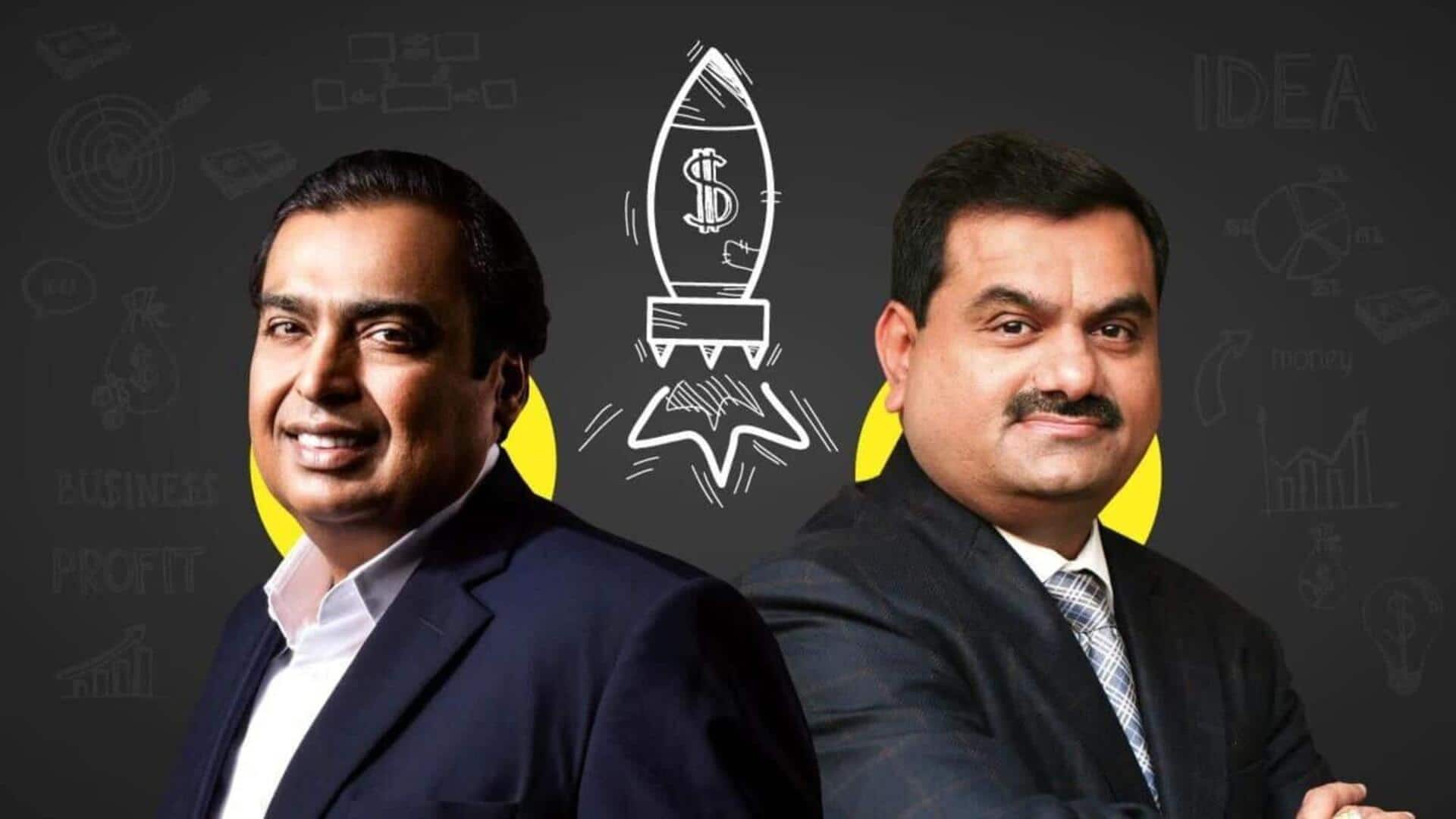Gautam Adani overtakes Mukesh Ambani as Asia's richest person