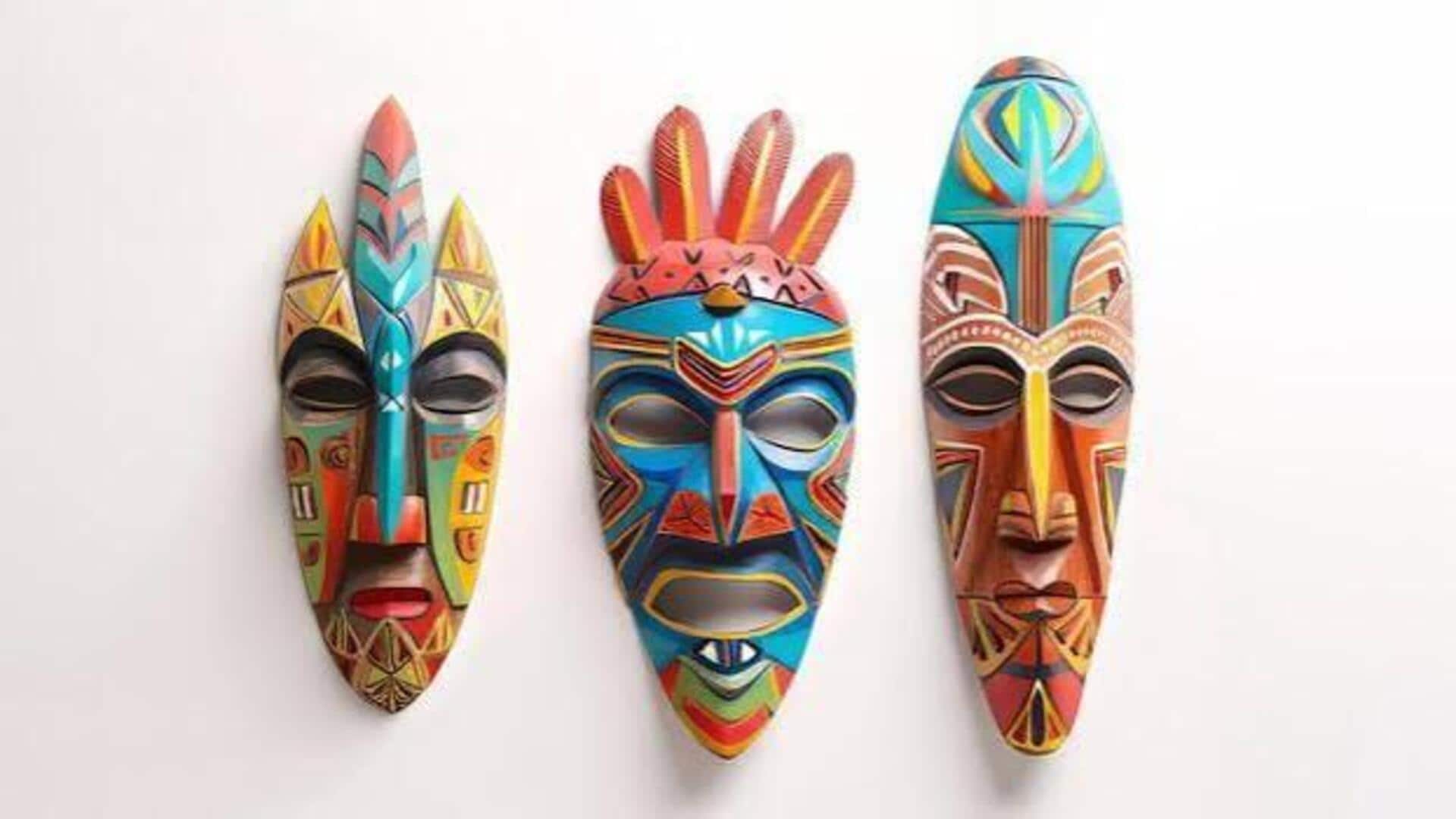 How to make masks with cardboard