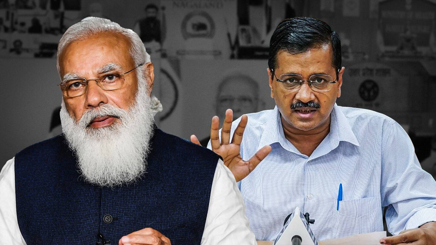 PM Modi pulled up Kejriwal after his remarks were televised PM Modi pulled up Kejriwal after his remarks were televised