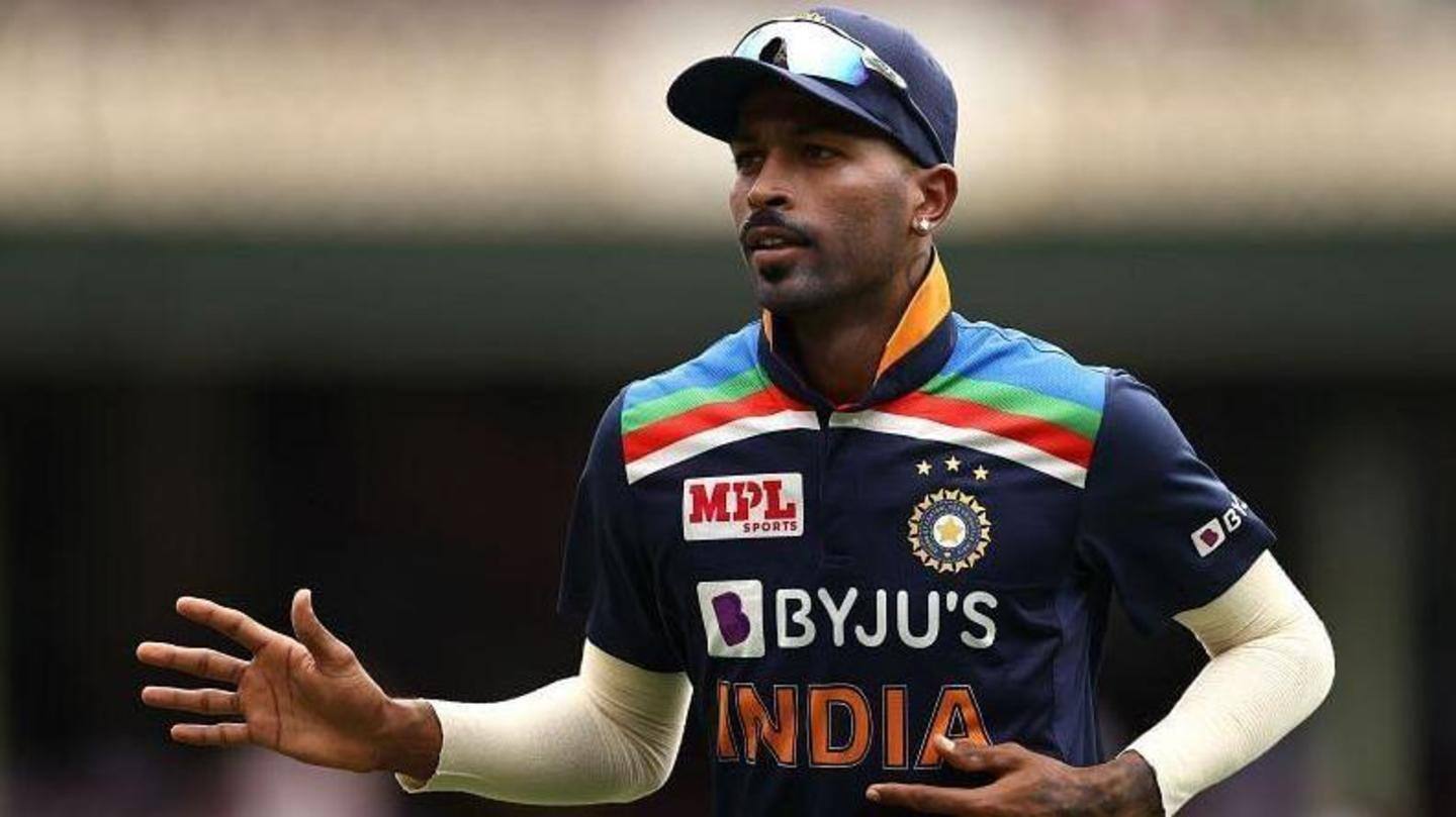 Team India aims to manage Hardik's workload Team India aims to manage Hardik's workload