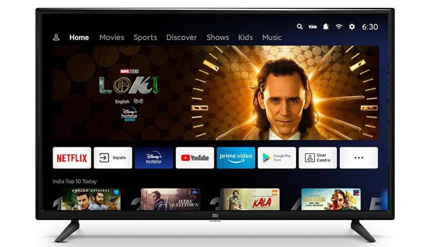 It boots MIUI TV based on Android It boots MIUI TV based on Android