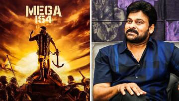 Has Chiranjeevi started filming for 'Mega 154' in Hyderabad?