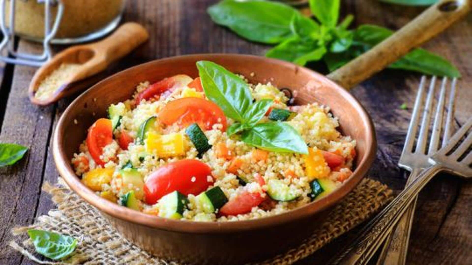Busy mornings? Whip up this nutty couscous bowl 