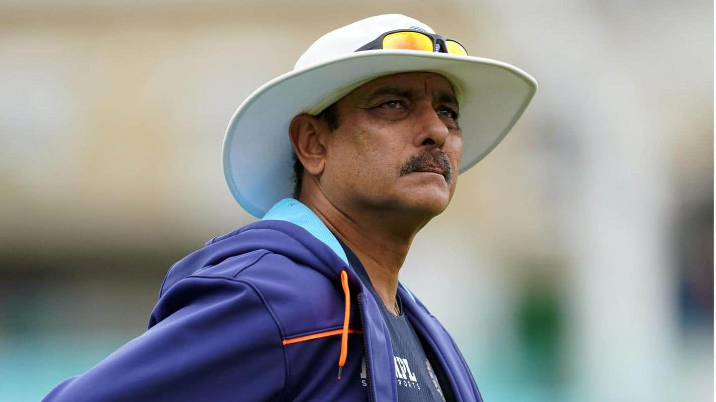 England vs India: Ravi Shastri tests positive for COVID-19