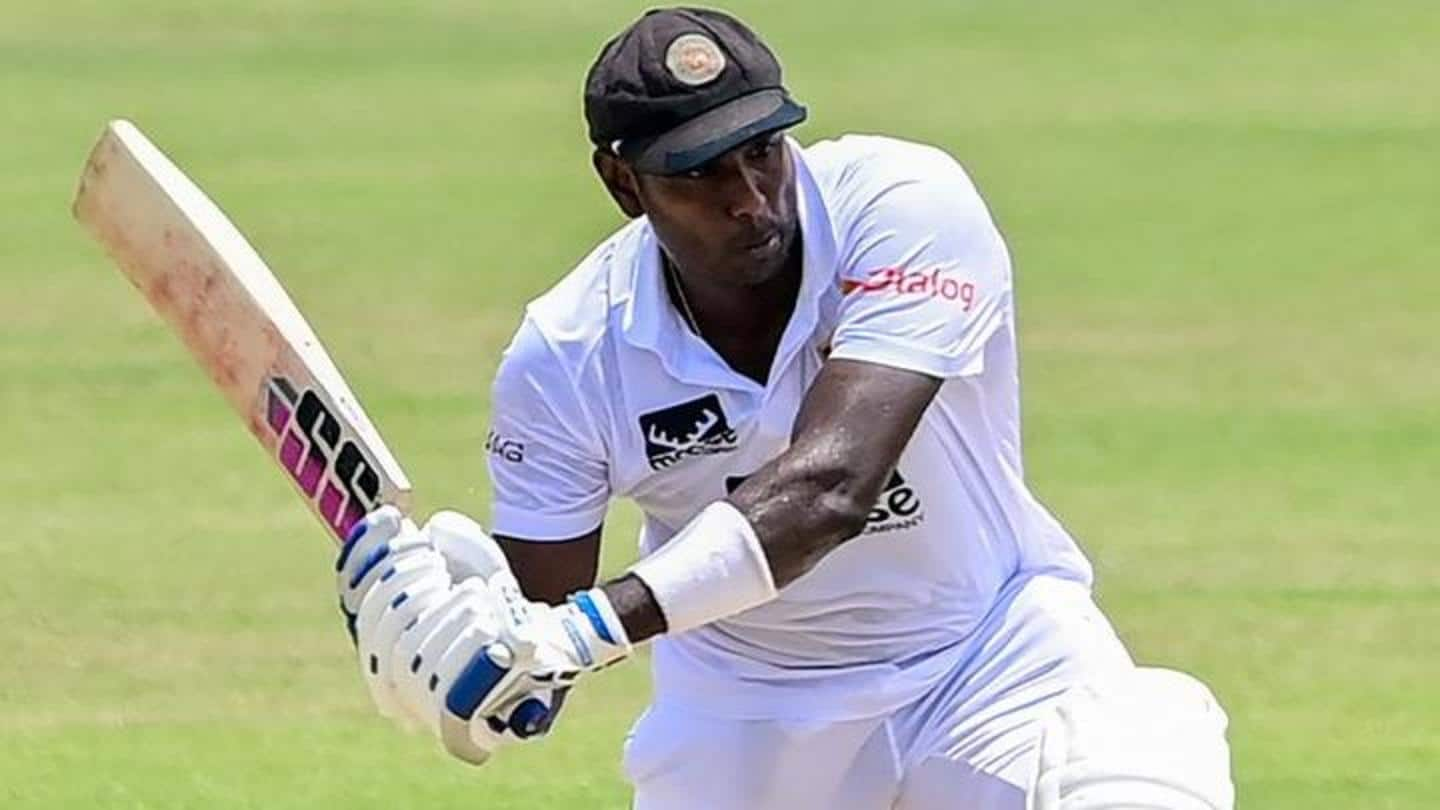 SL vs PAK, Tests: Decoding the stats of Angelo Mathews