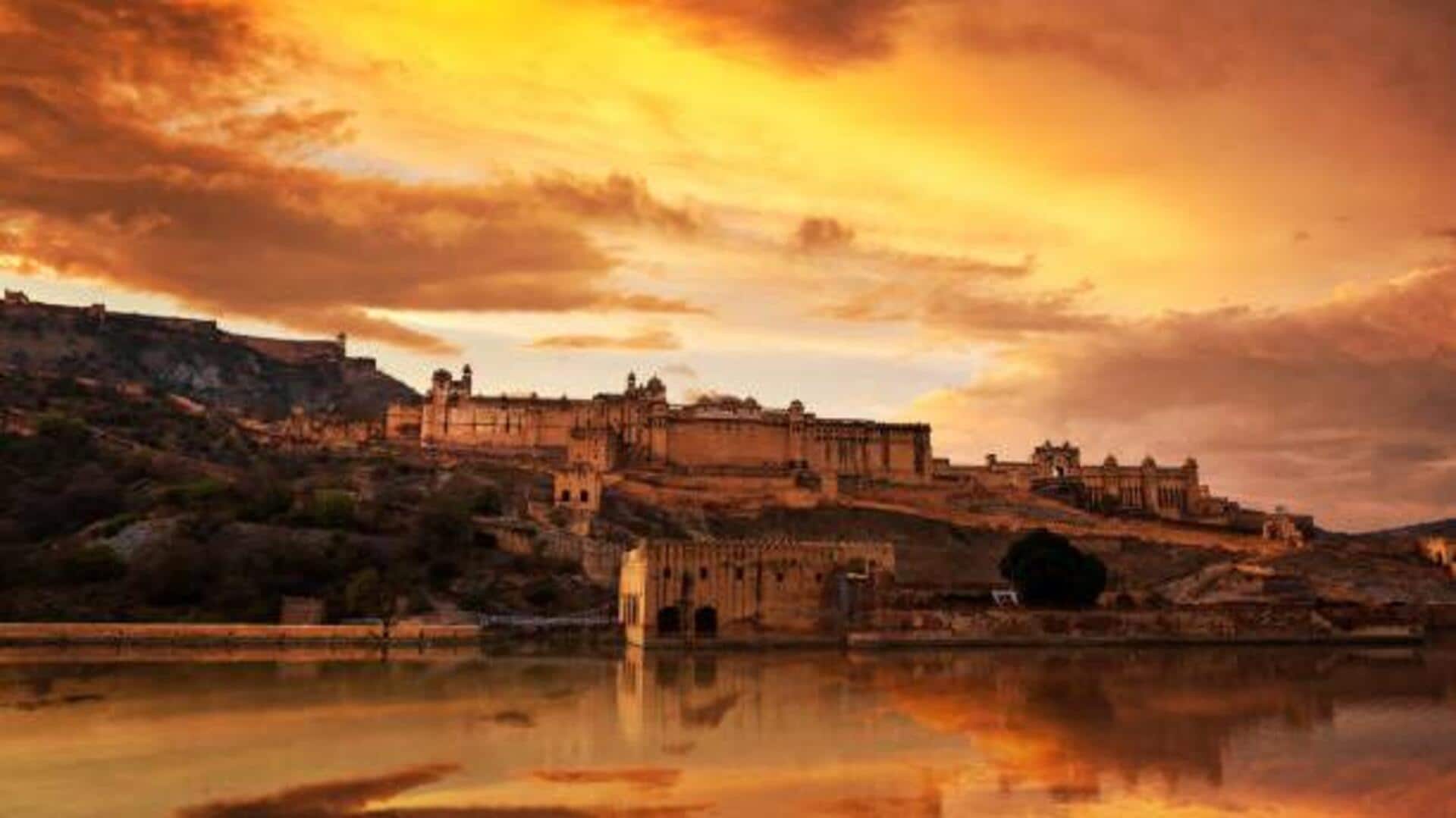 Where to experience magical sunsets in Rajasthan