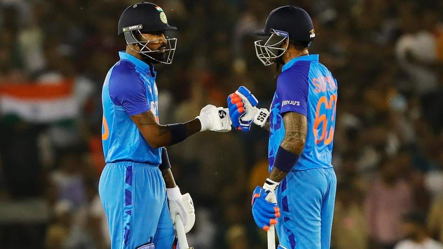 IND vs AUS: Hardik Pandya registers his career-best T20I score