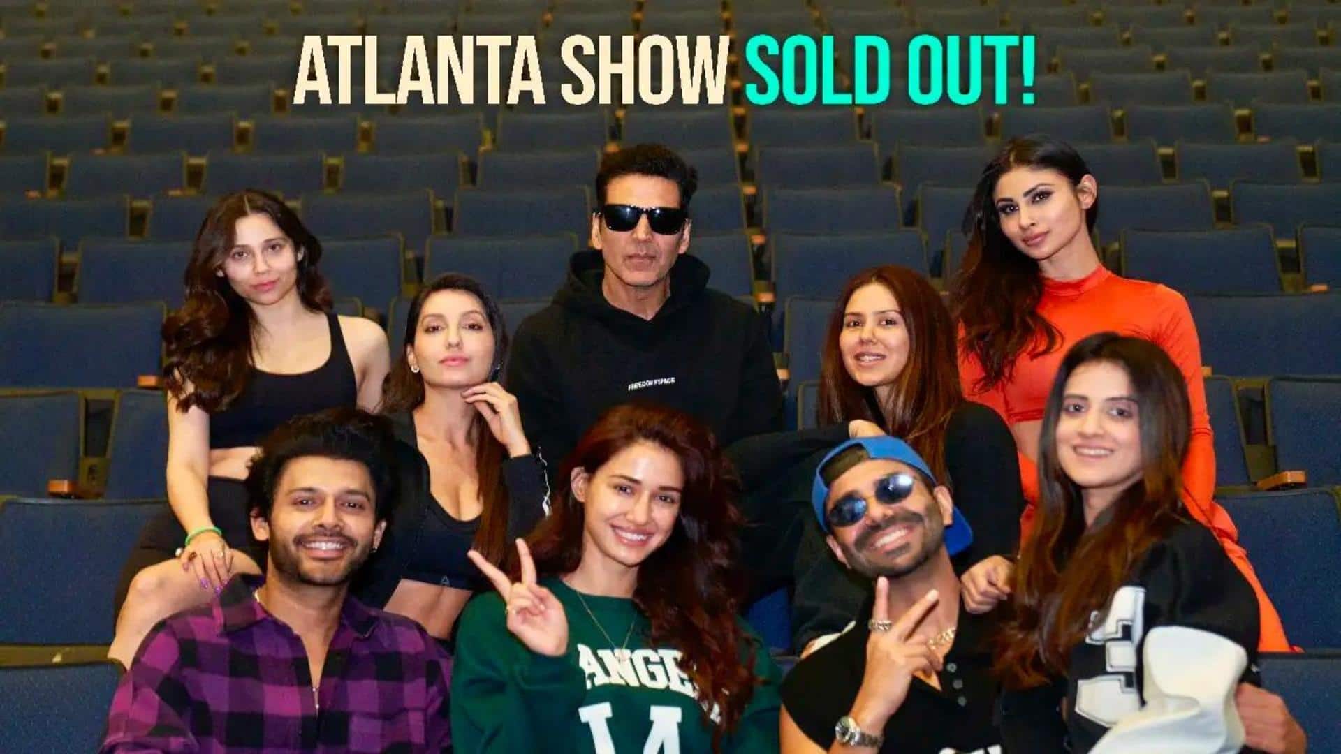Akshay Kumar begins 'The Entertainers' tour with Atlanta's houseful show   