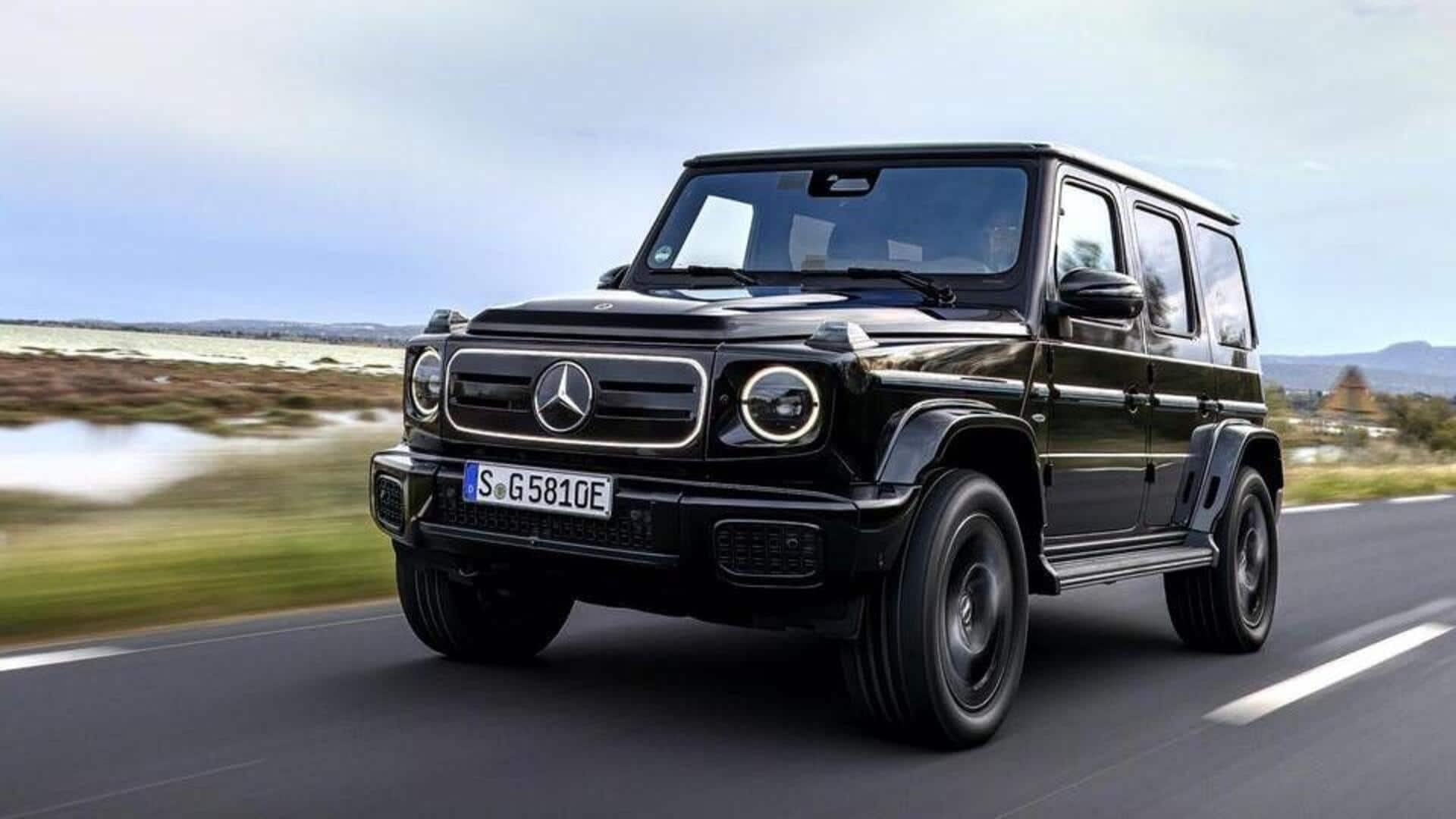 Mercedes marks 600,000-unit milestone for iconic G-Class with electric model