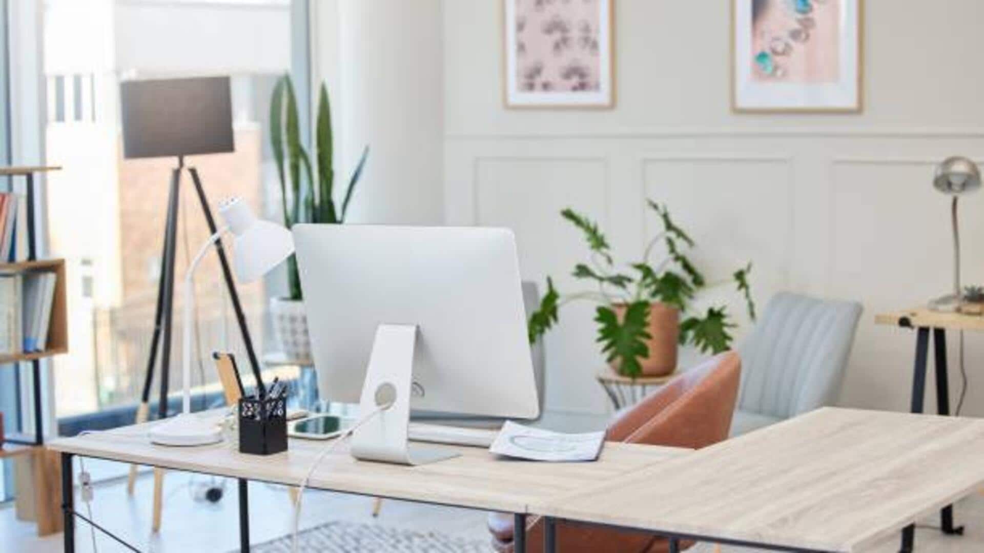 How to declutter your morning workspace