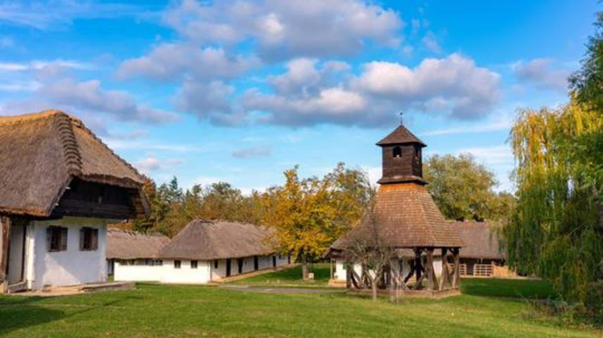 Explore Europe's picturesque straw-roofed villages 