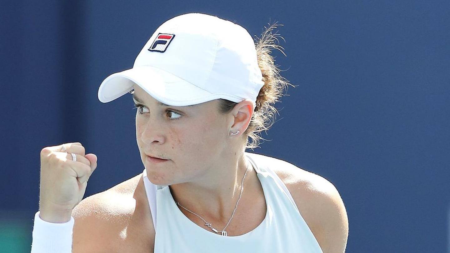 Barty feels she deserves her spot at the top Barty feels she deserves her spot at the top
