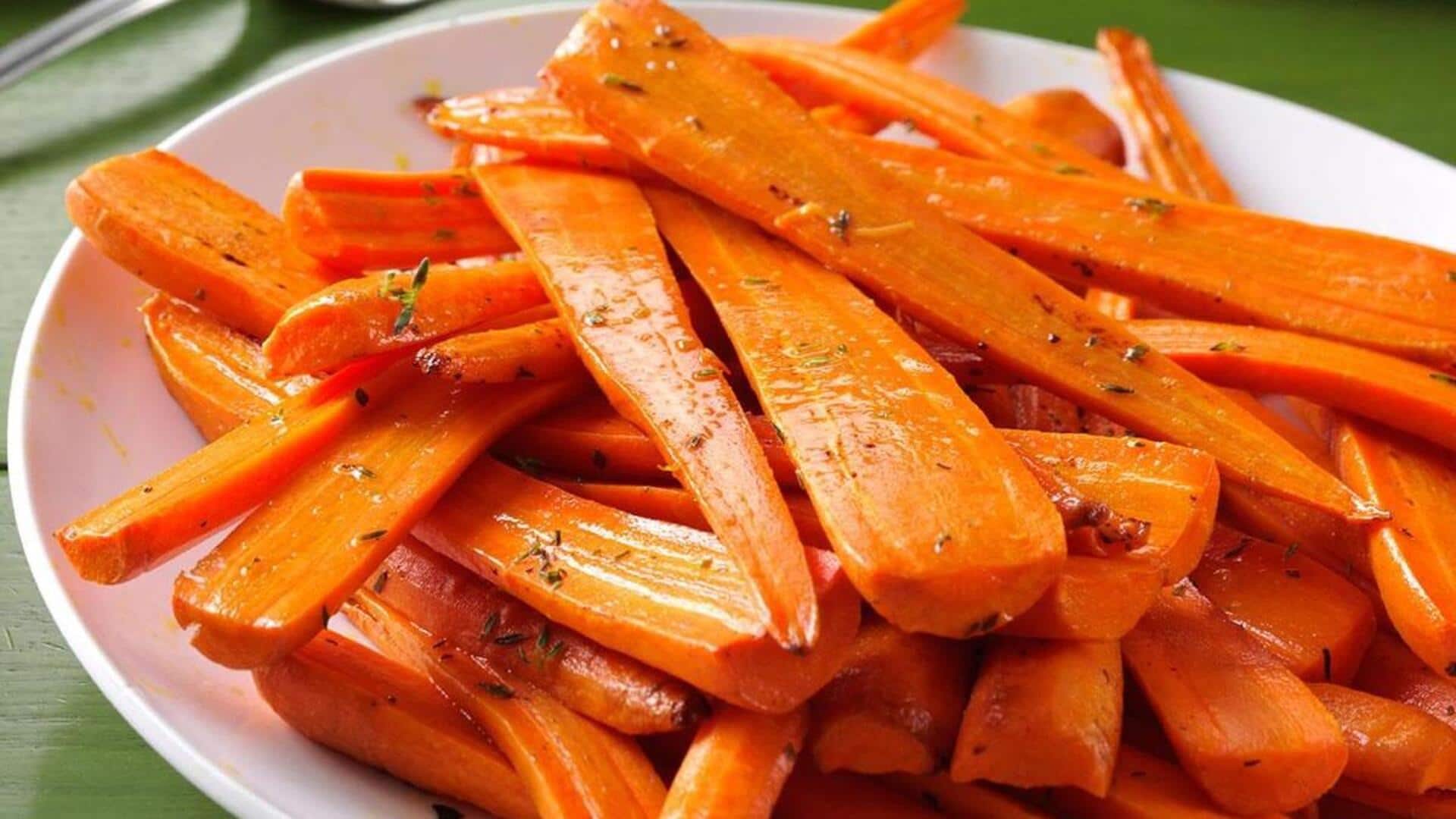 Roasted carrots and thyme: A must-try recipe for any cook