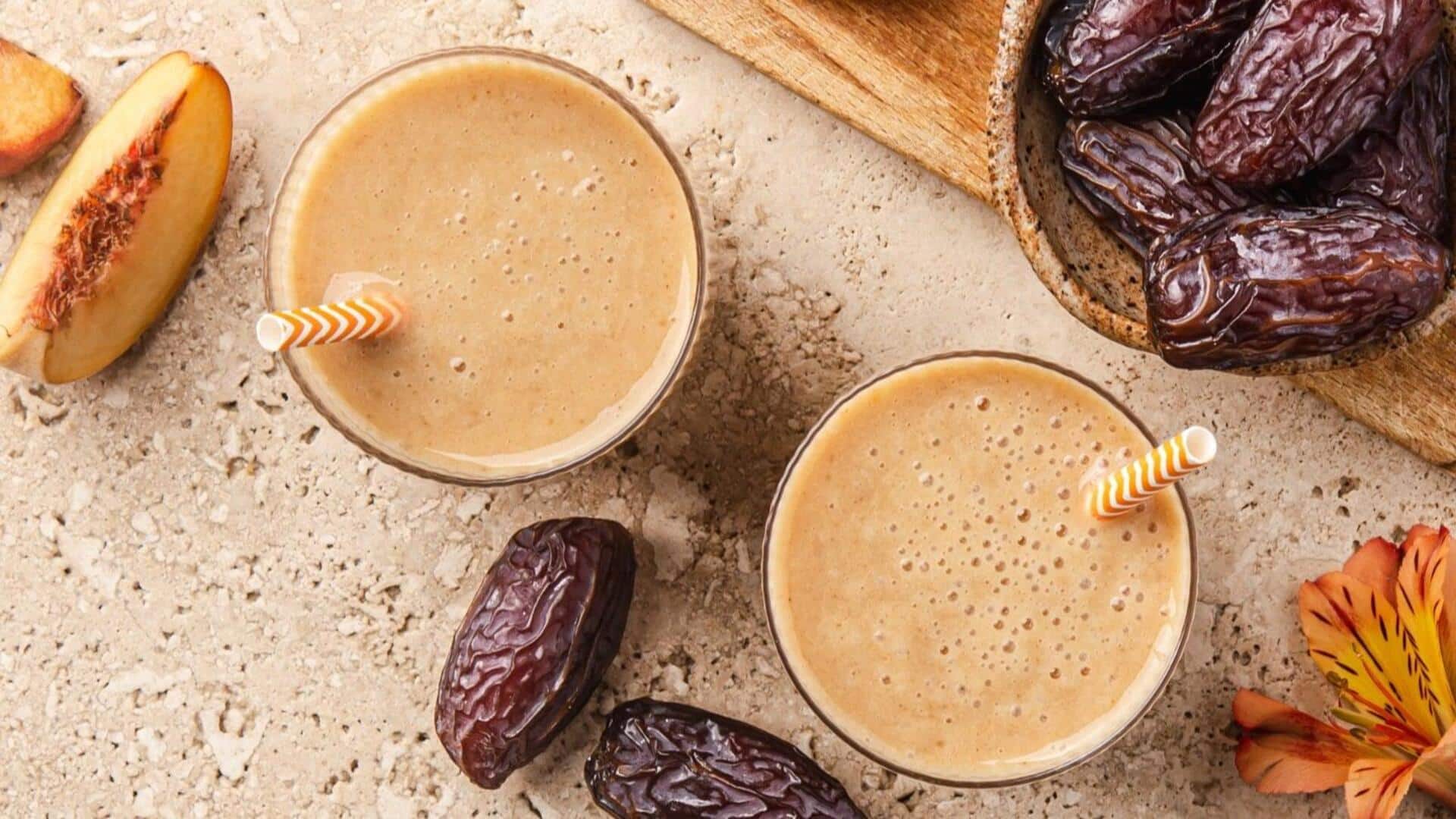 5-minute date smoothie for instant energy 