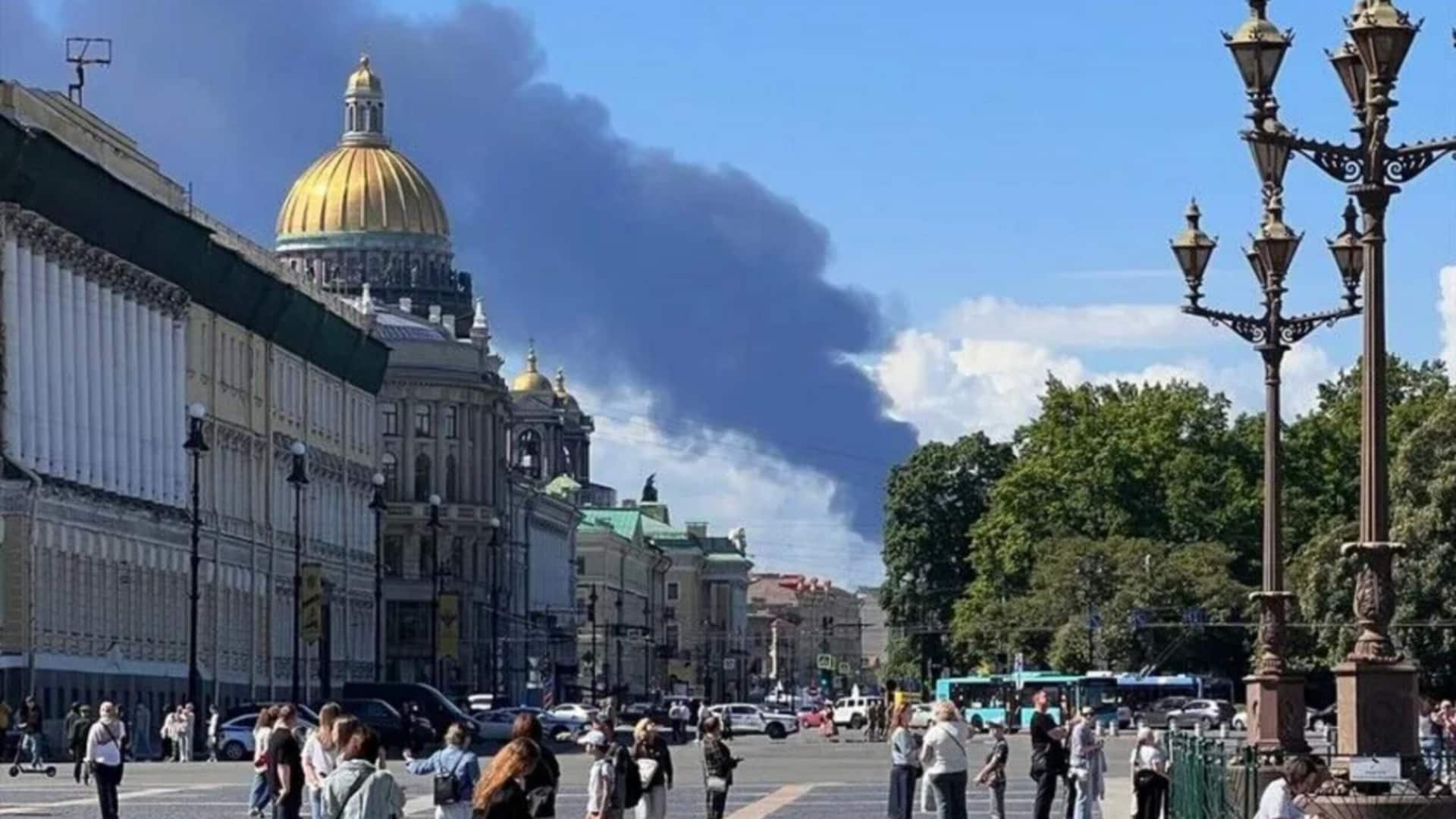 Ukraine hits Russian oil terminal in Saint Petersburg