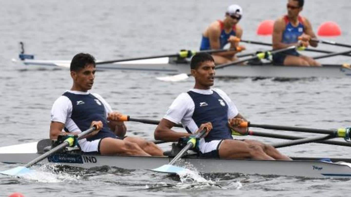 Indian rowers Arjun Lal and Arvind Singh qualify for Olympics