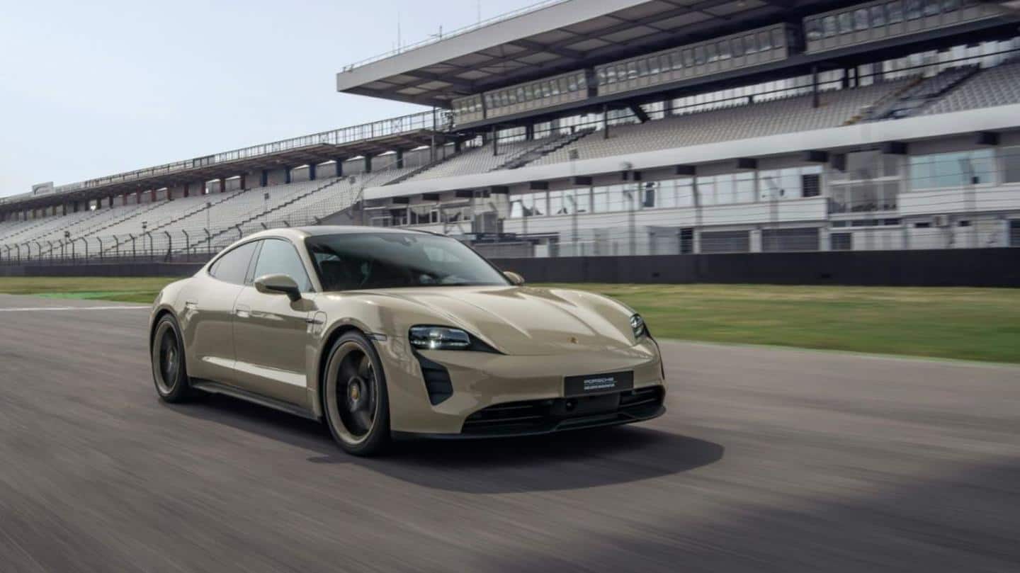 Porsche Taycan GTS Hockenheimring Edition celebrates the track's 90th anniversary