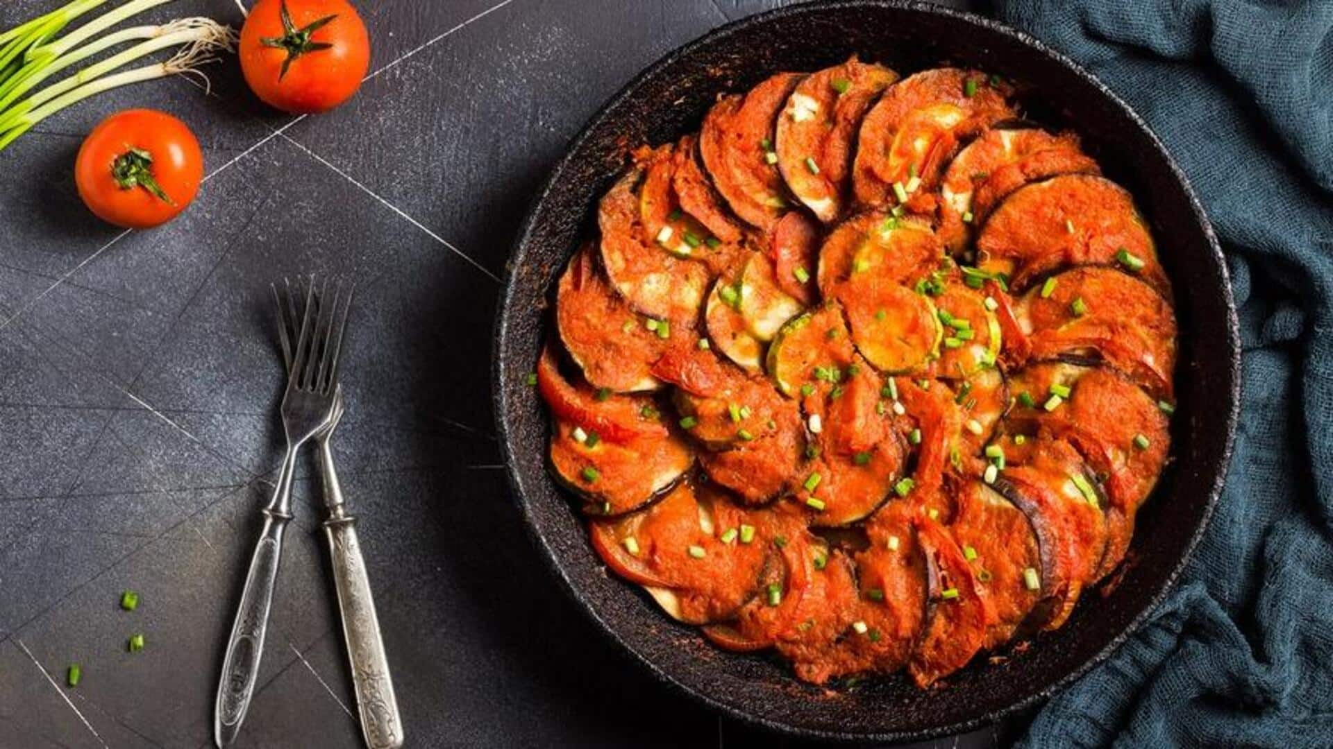 Recipe-o'-clock: Cook this hearty ratatouille casserole