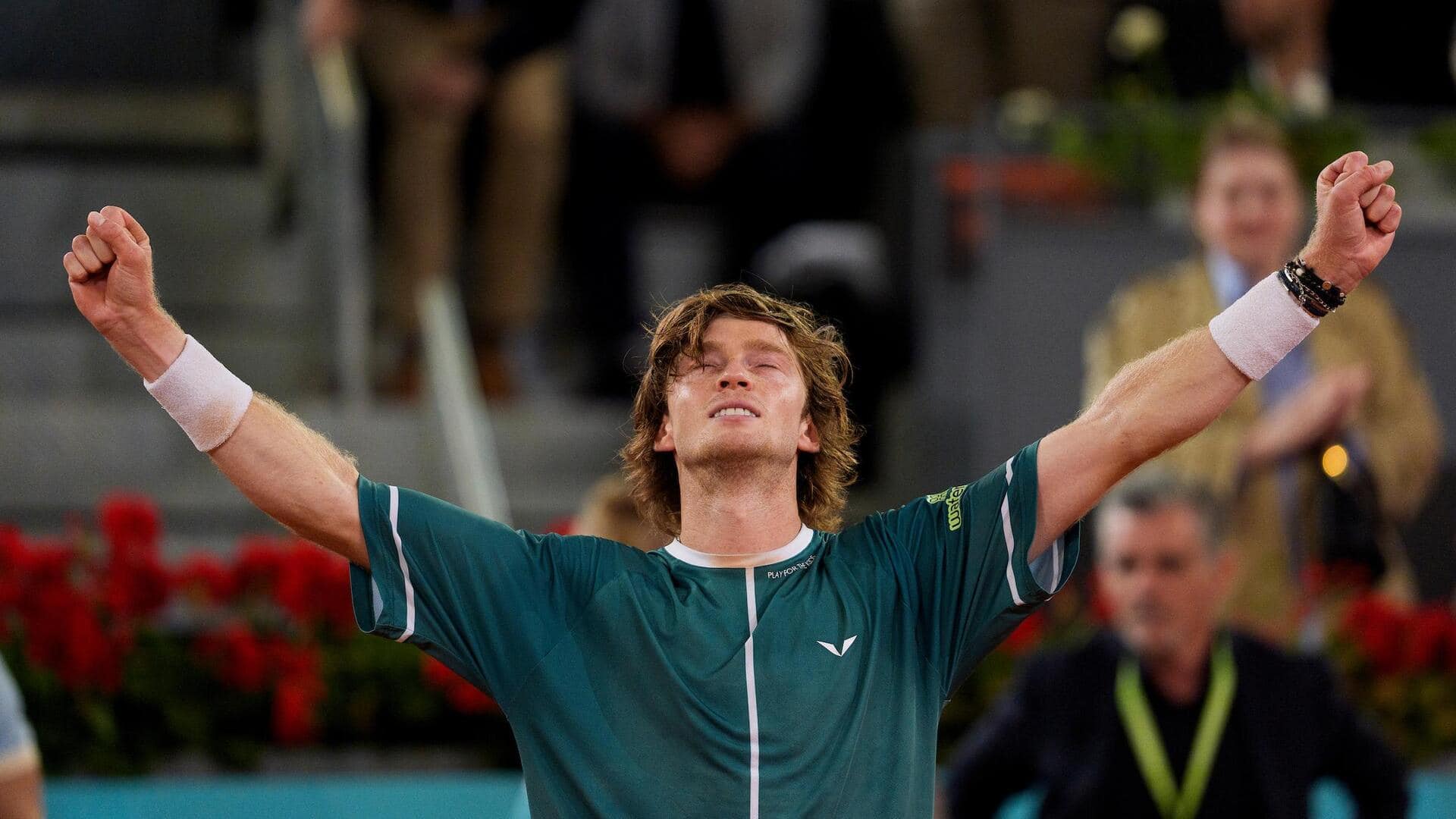 Andrey Rublev wins his second ATP Masters 1000 title: Stats