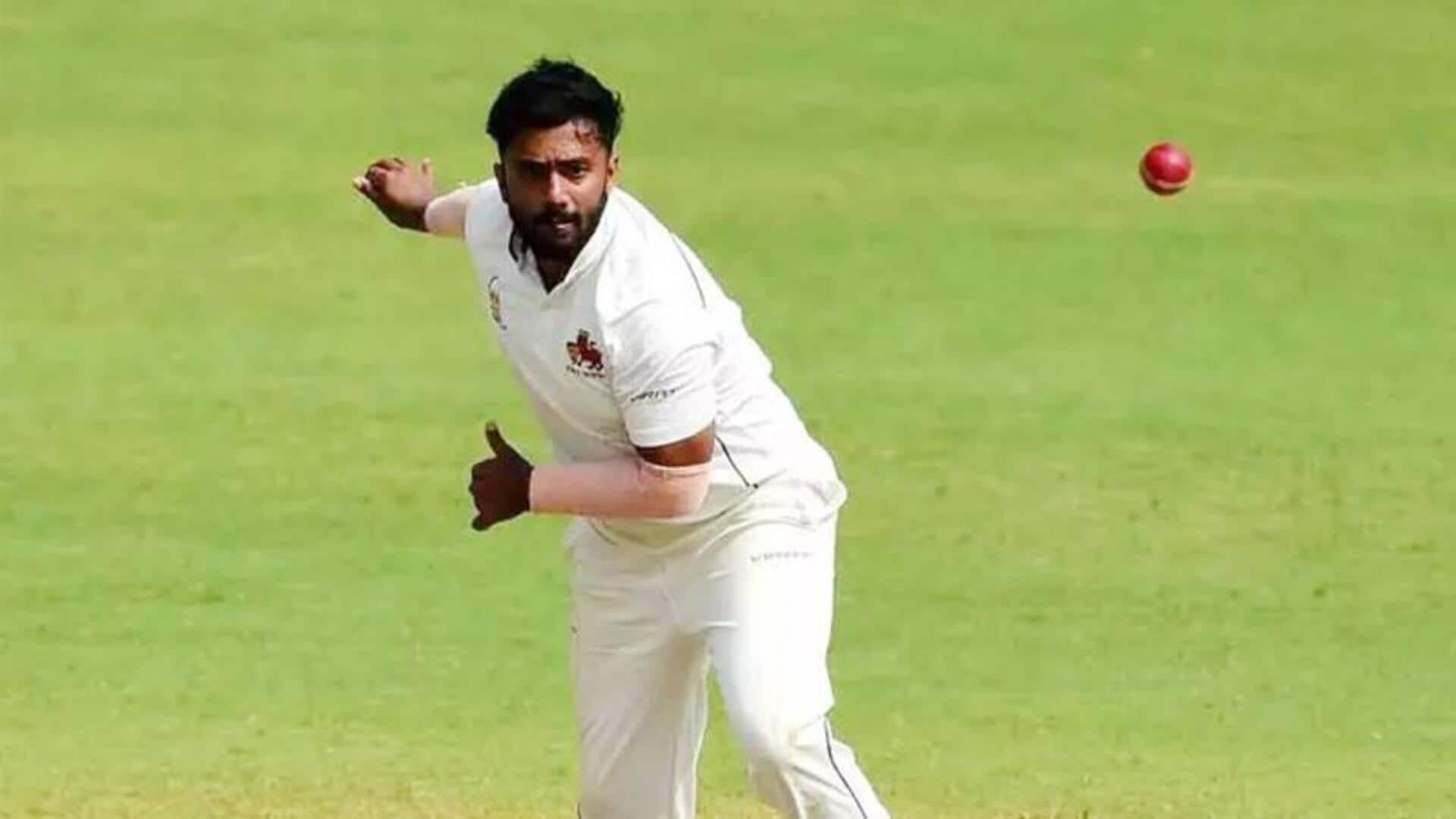 Ranji Trophy, Shams Mulani floors J&K with all-round show: Stats Ranji Trophy, Shams Mulani floors J&K with all-round show: Stats
