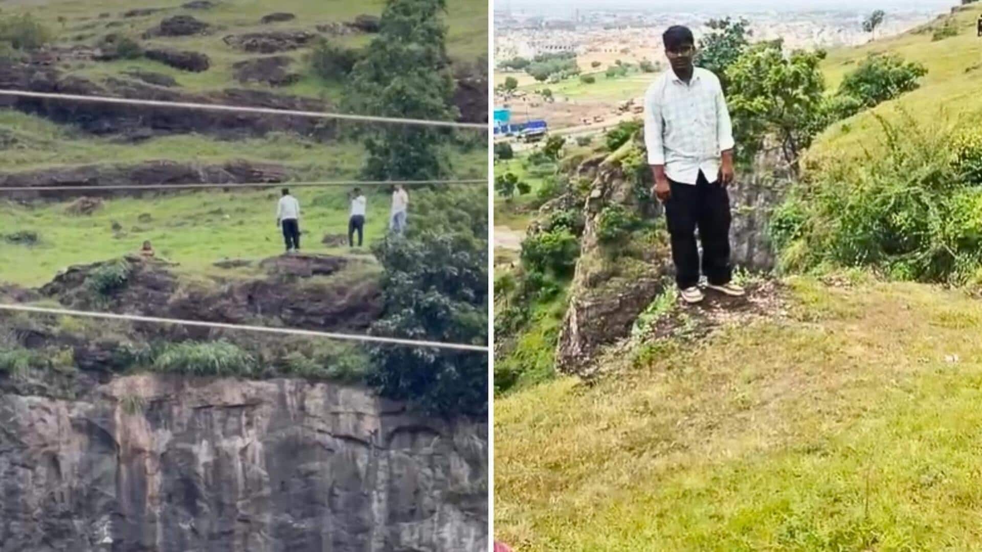 Son jumps off cliff over unpaid iPhone EMIs, parents follow 