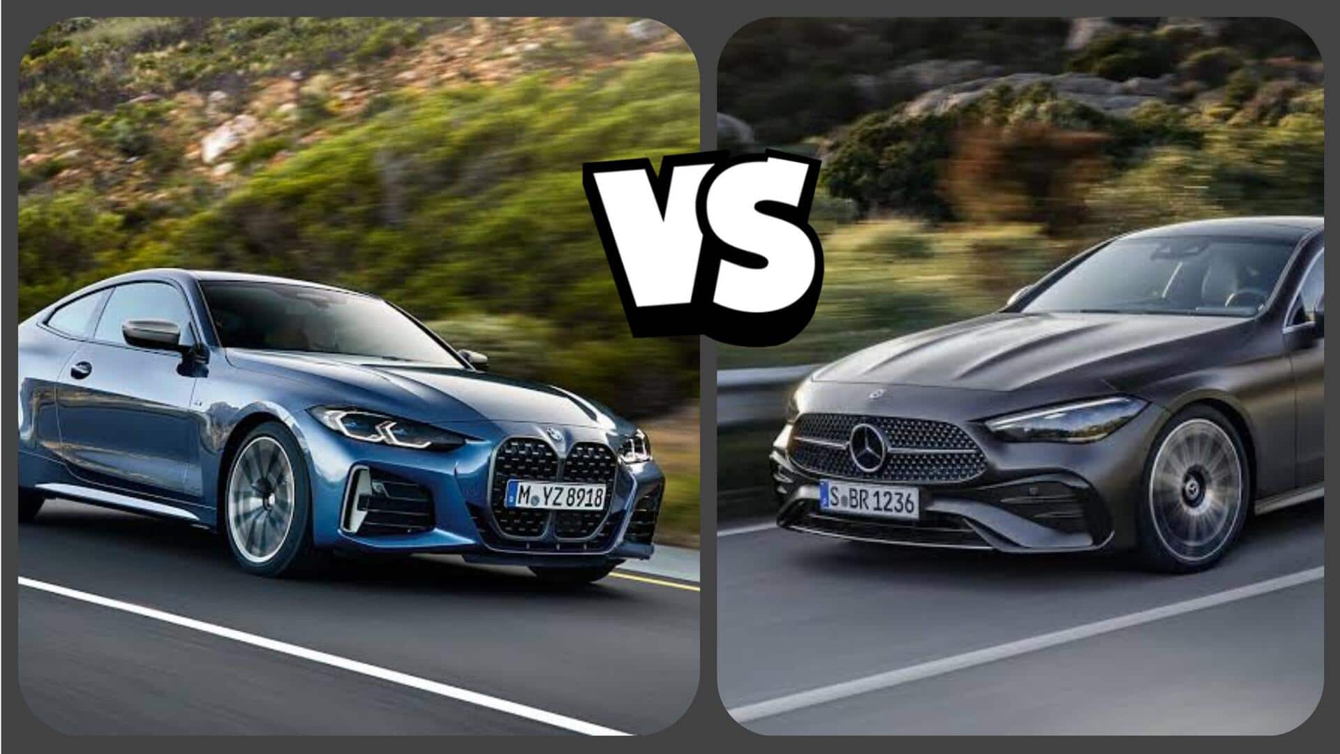 Is Mercedes-Benz CLE Coupe better than BMW 4 Series Coupe
