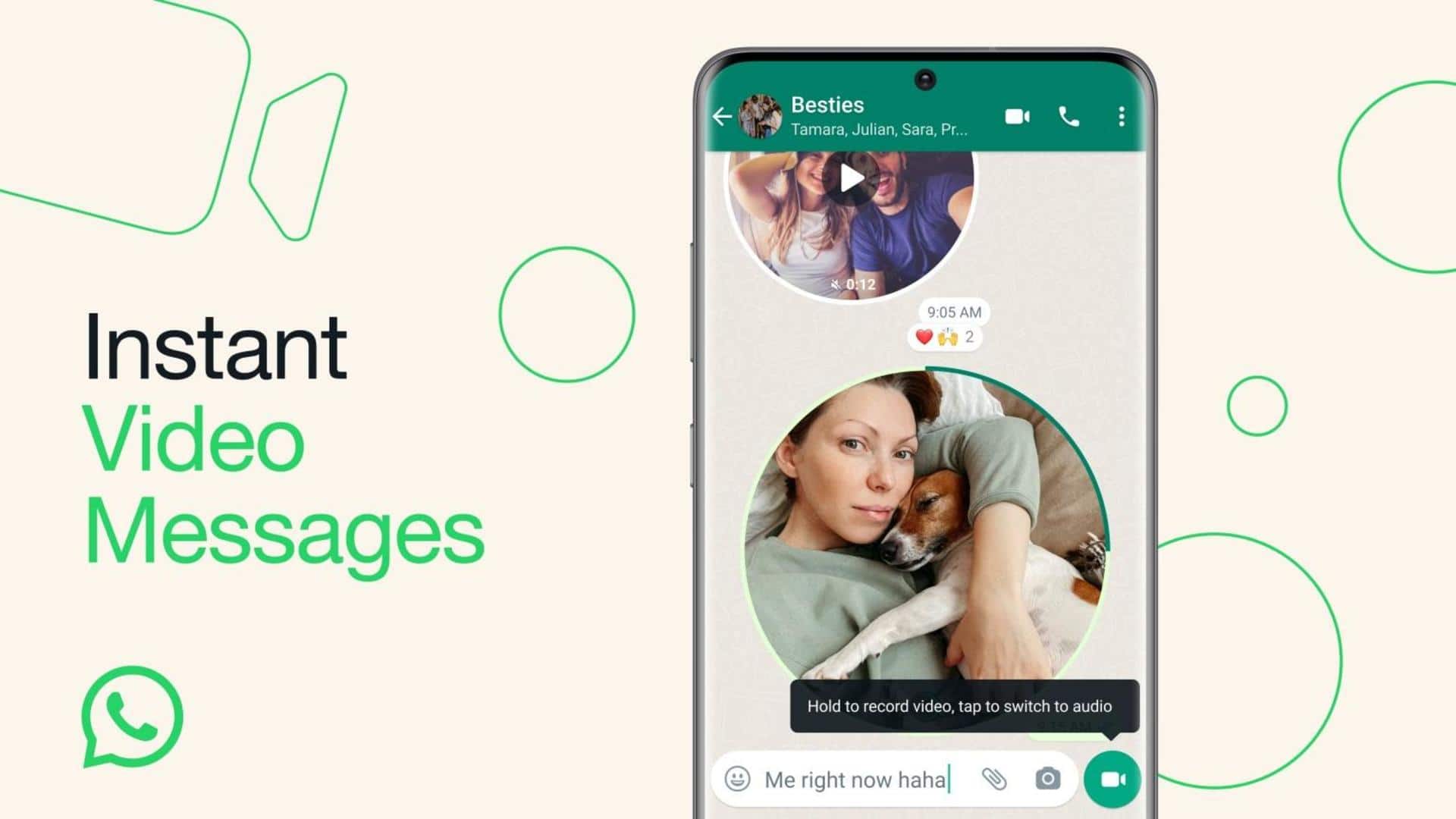 WhatsApp now allows instant video messaging: How to use it