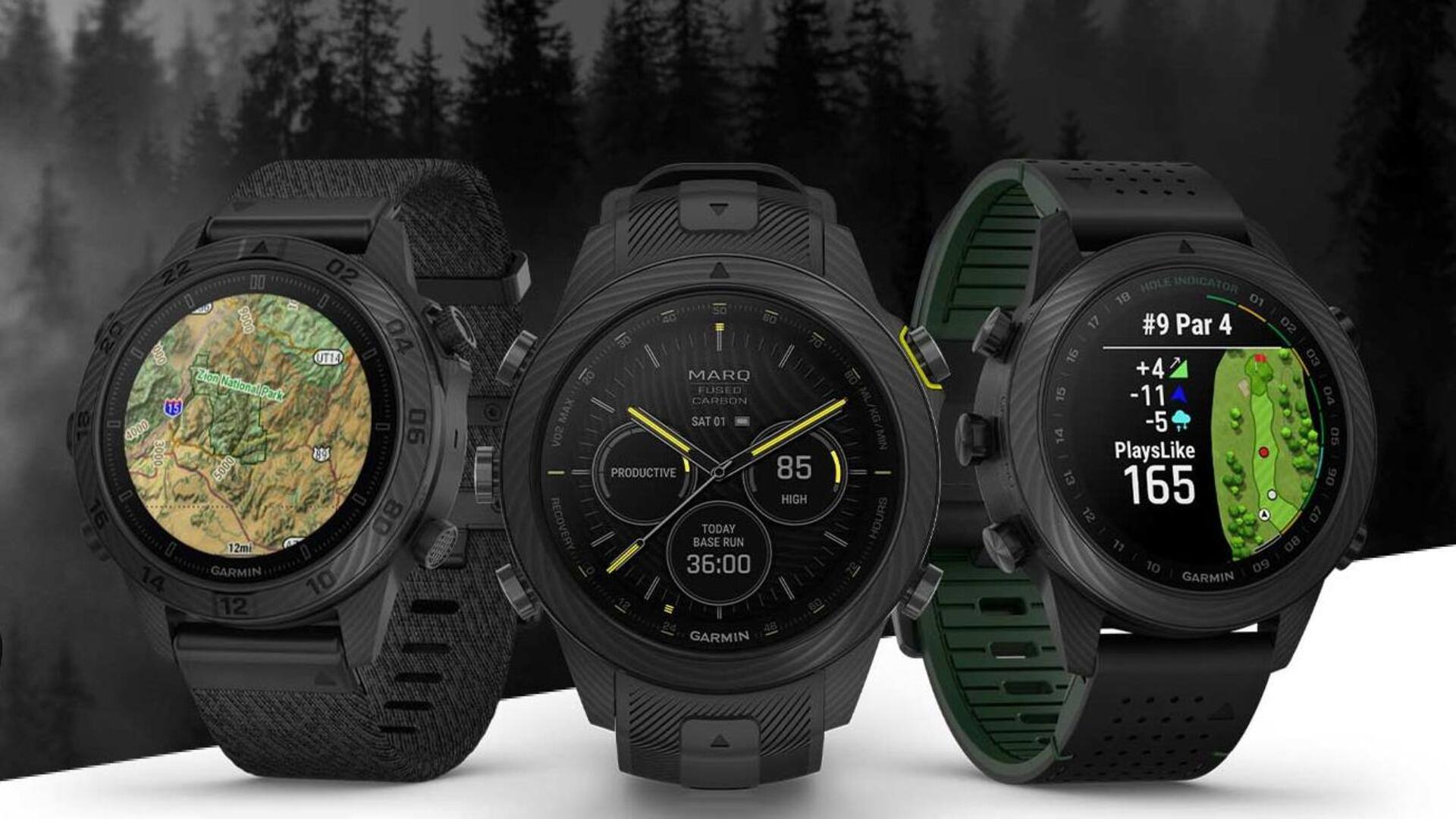 Garmin MARQ Carbon Collection smartwatches revealed: Check prices, features