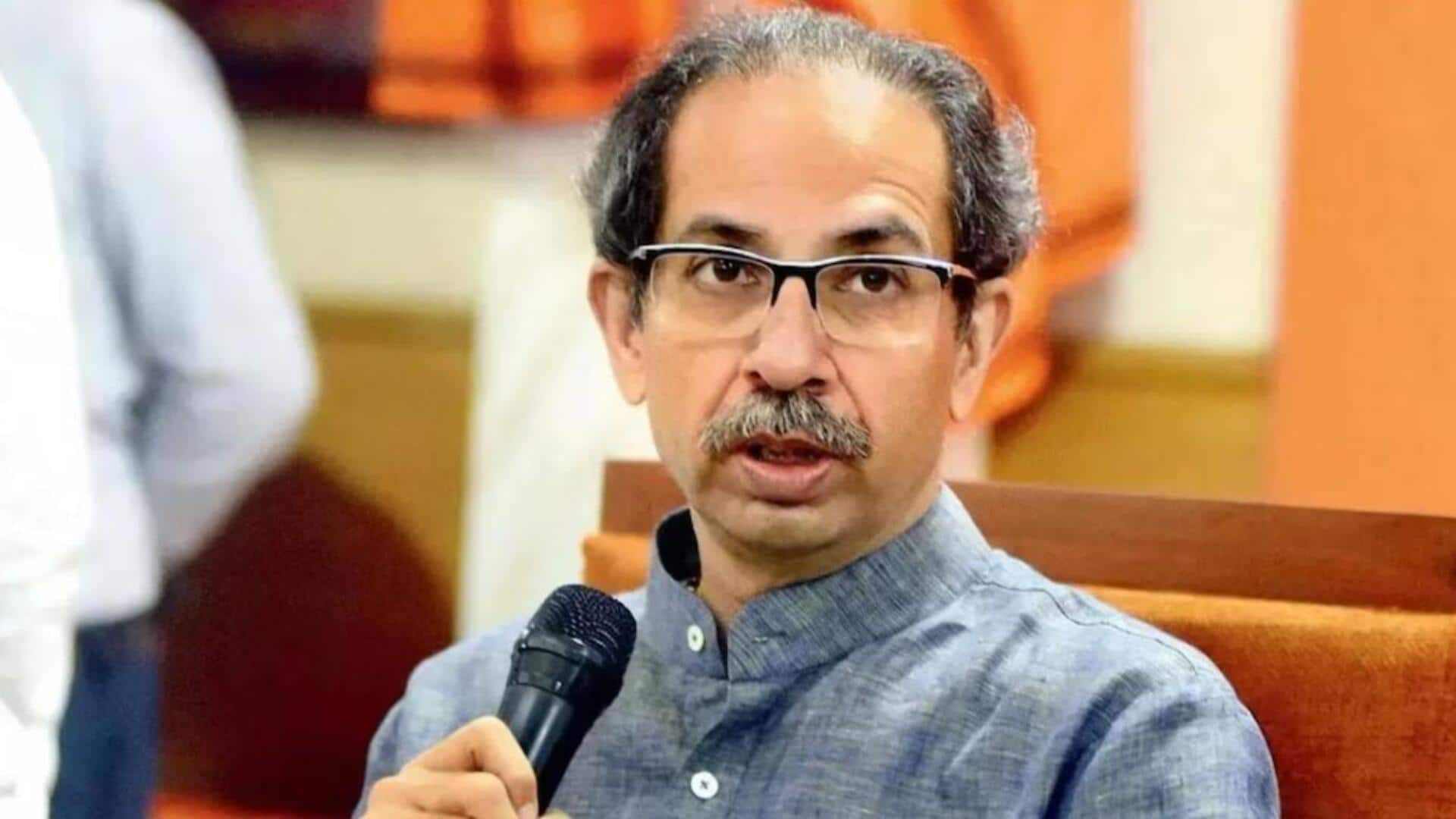 Sena vs Sena clash in Uddhav Thackeray bag check row