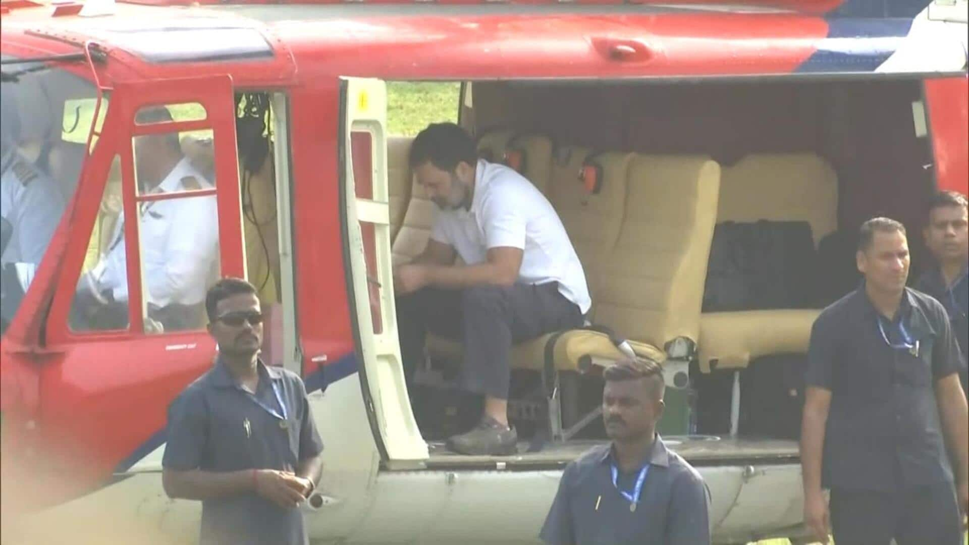 Congress complains to poll body after Rahul's chopper take-off delayed