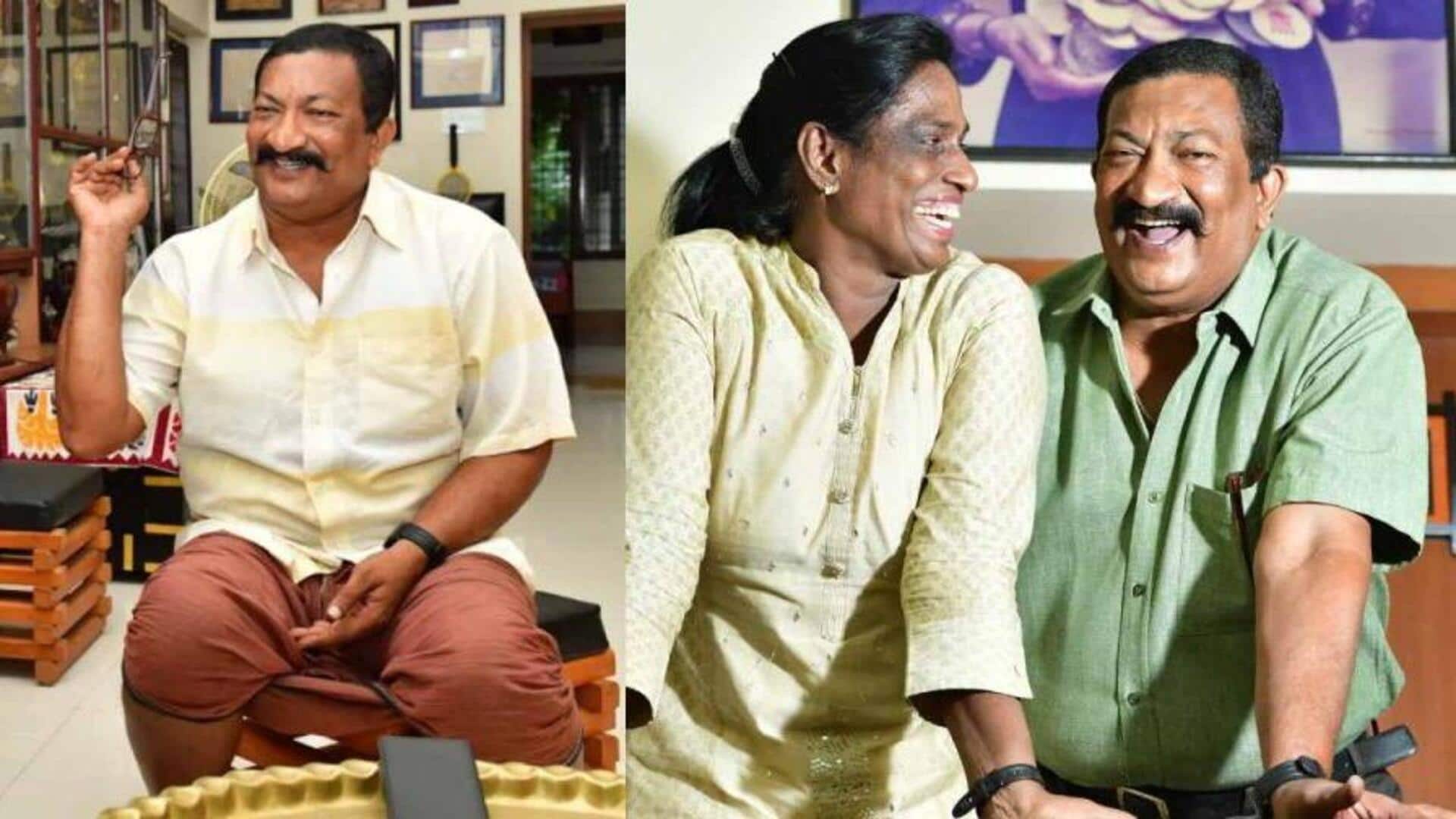PT Usha's husband V Srinivasan passes away