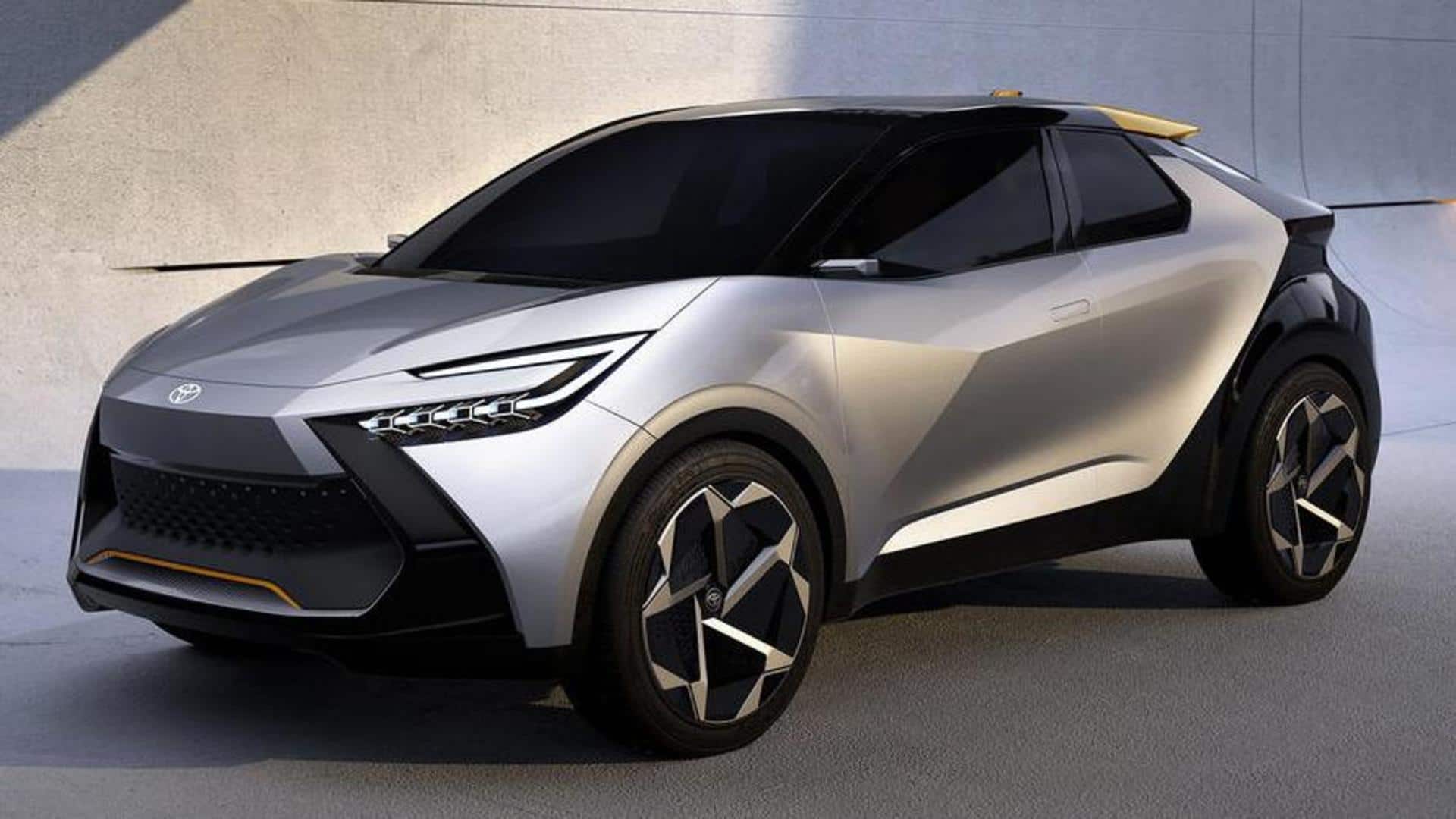 Toyota C-HR Prologue concept debuts with aggressive looks: Check features