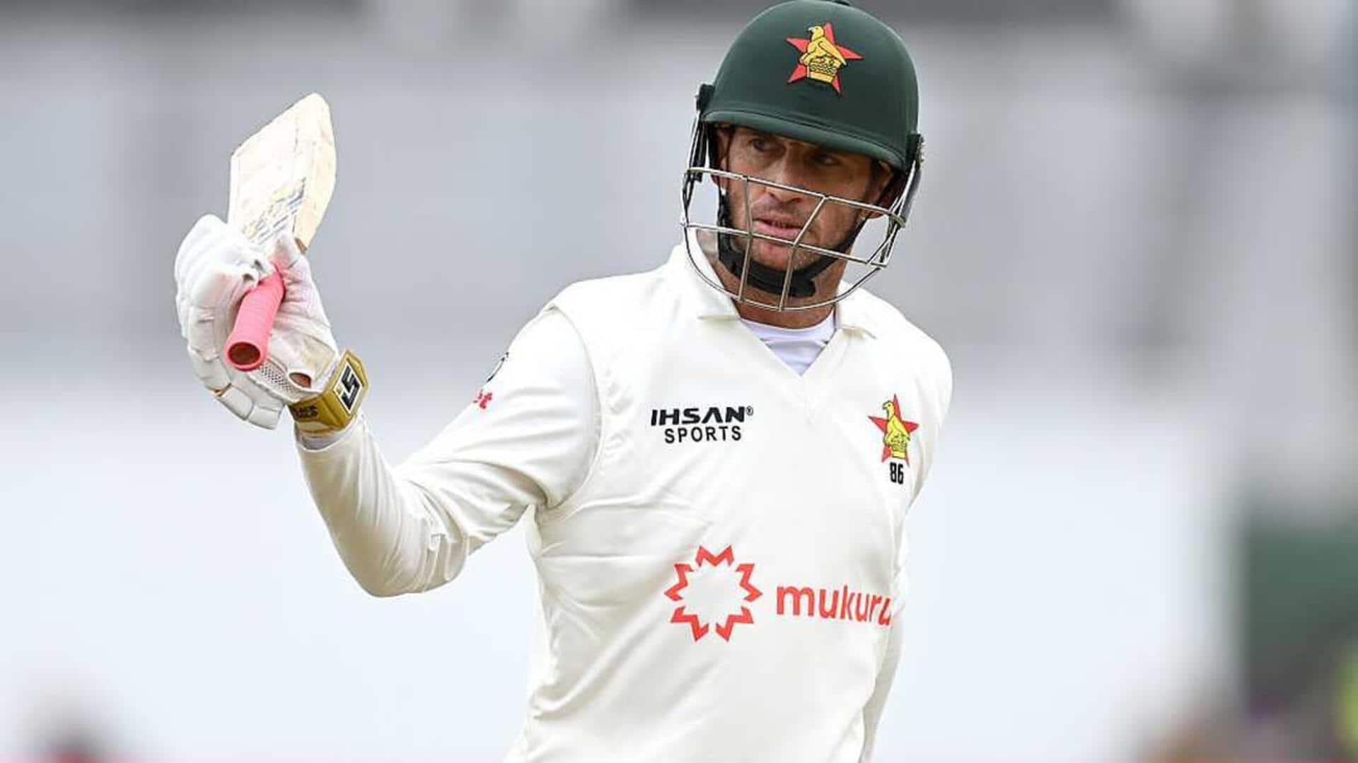 Zimbabwe cricketer Sean Williams's international career ends over drug addiction