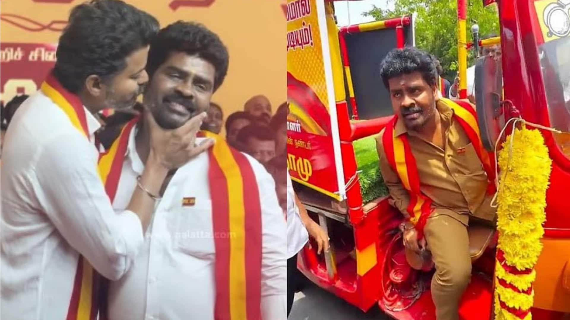 From auto-rickshaw to Assembly: TVK's Dhamu floors Royapuram giants