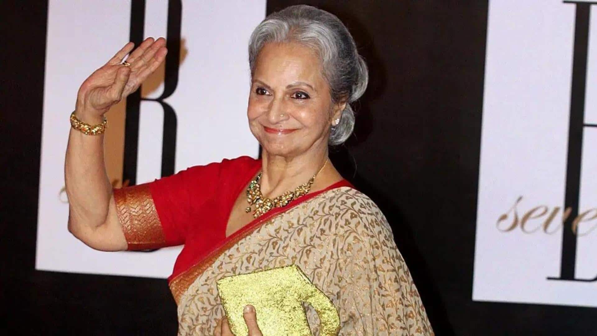 Waheeda Rehman joins Manoj Bajpayee in film on Mahatma Gandhi
