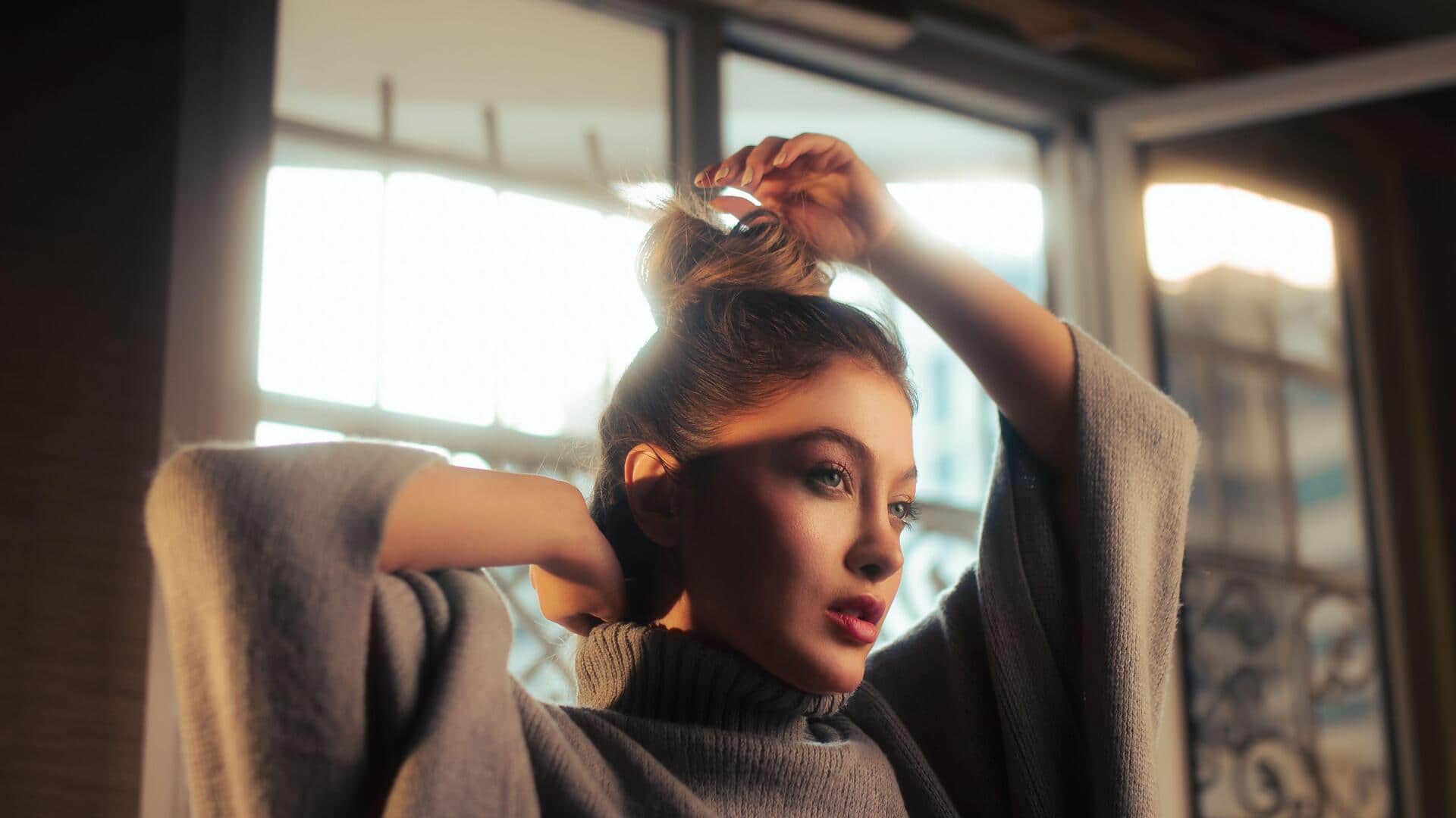5 stylish updos for short hair