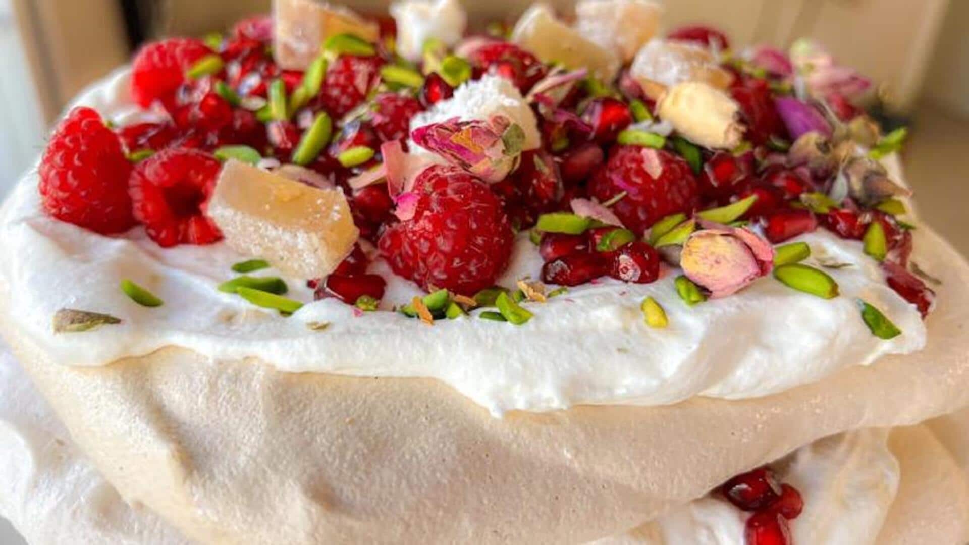 Try this eggless pavlova recipe for a 'sweet' day